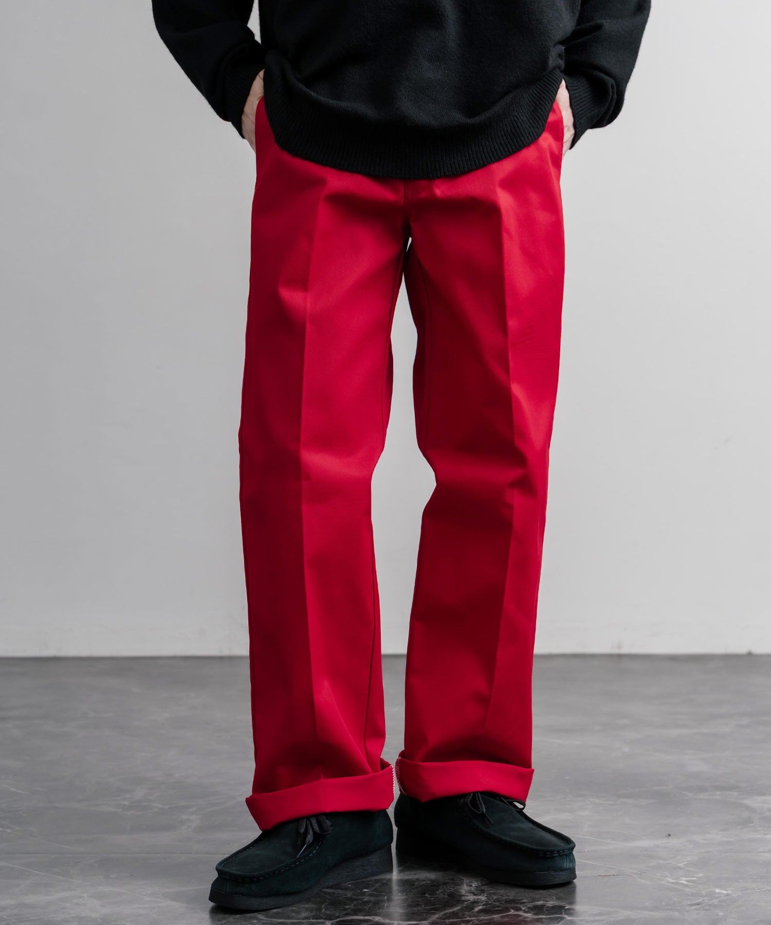 Dickies ディッキーズ 874 Work Pants Length32 ワンポイントロゴツイルセンタープレステーパードワークパンツ レングス32インチ 16361