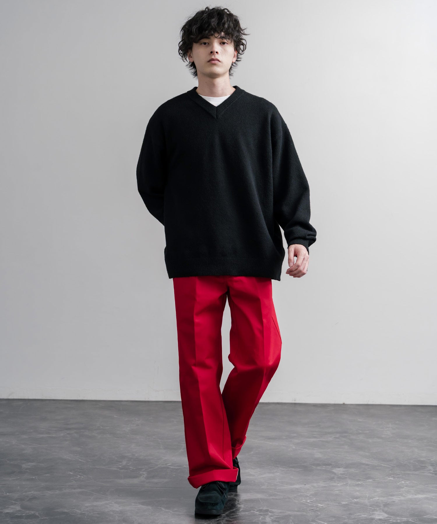 Dickies ディッキーズ 874 Work Pants Length32 ワンポイントロゴツイルセンタープレステーパードワークパンツ レングス32インチ 16361