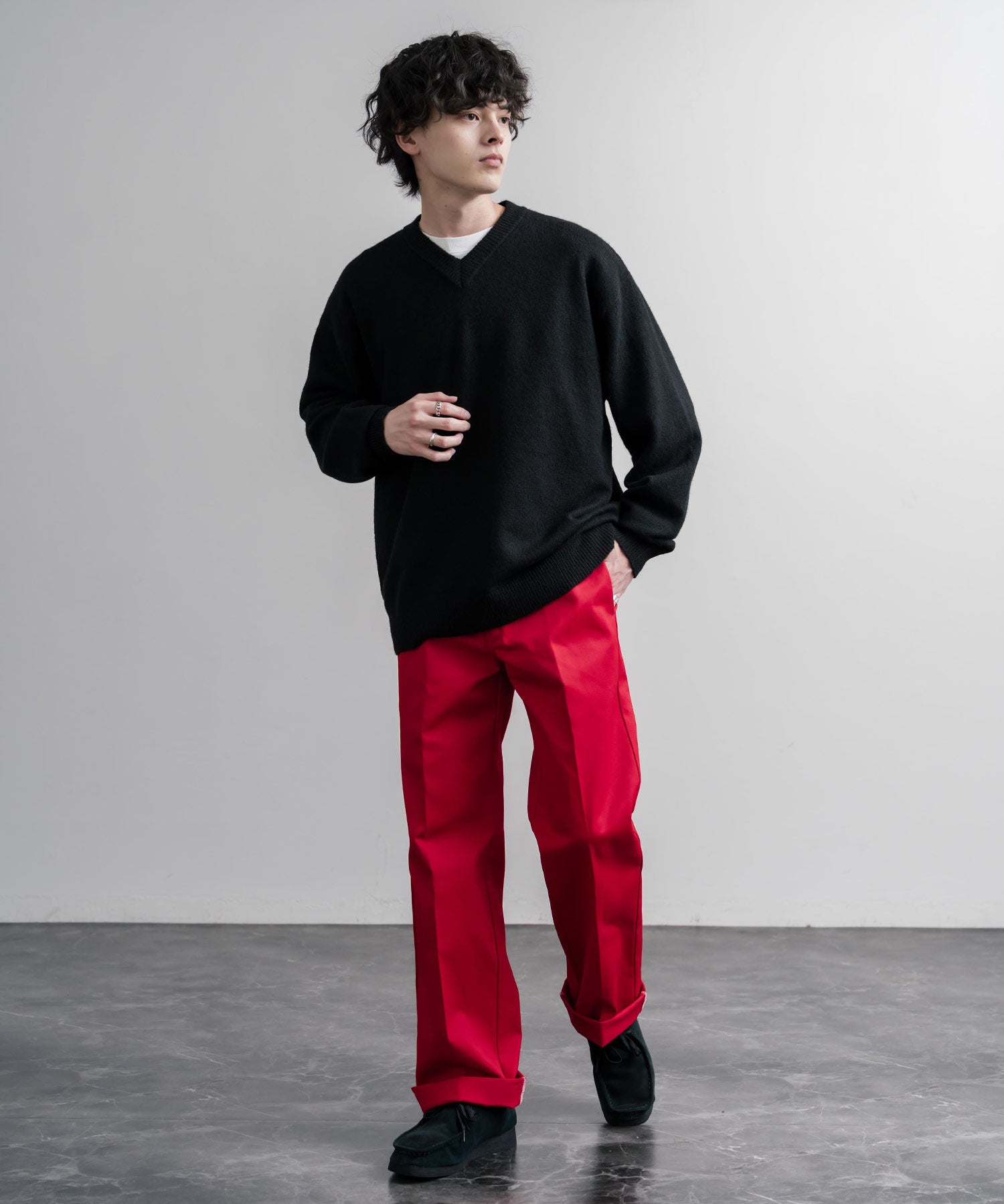 Dickies ディッキーズ 874 Work Pants Length32 ワンポイントロゴツイルセンタープレステーパードワークパンツ レングス32インチ 16361