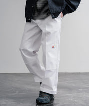 Dickies ディッキーズ 85283 Double Knee Work Pants Length32 ワンポイントロゴ刺繍ダブルニーツイルワイドストレートワークパンツ レングス32インチ 16362