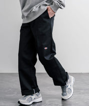Dickies ディッキーズ 85283 Double Knee Work Pants Length32 ワンポイントロゴ刺繍ダブルニーツイルワイドストレートワークパンツ レングス32インチ 16362