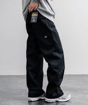 Dickies ディッキーズ 85283 Double Knee Work Pants Length32 ワンポイントロゴ刺繍ダブルニーツイルワイドストレートワークパンツ レングス32インチ 16362