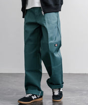 Dickies ディッキーズ 85283 Double Knee Work Pants Length32 ワンポイントロゴ刺繍ダブルニーツイルワイドストレートワークパンツ レングス32インチ 16362
