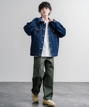 Dickies ディッキーズ 85283 Double Knee Work Pants Length32 ワンポイントロゴ刺繍ダブルニーツイルワイドストレートワークパンツ レングス32インチ 16362