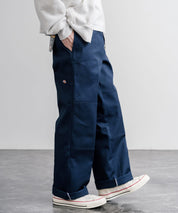 Dickies ディッキーズ 85283 Double Knee Work Pants Length32 ワンポイントロゴ刺繍ダブルニーツイルワイドストレートワークパンツ レングス32インチ 16362