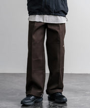 Dickies ディッキーズ 85283 Double Knee Work Pants Length32 ワンポイントロゴ刺繍ダブルニーツイルワイドストレートワークパンツ レングス32インチ 16362