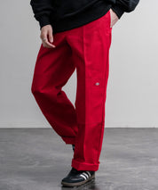 Dickies ディッキーズ 85283 Double Knee Work Pants Length32 ワンポイントロゴ刺繍ダブルニーツイルワイドストレートワークパンツ レングス32インチ 16362