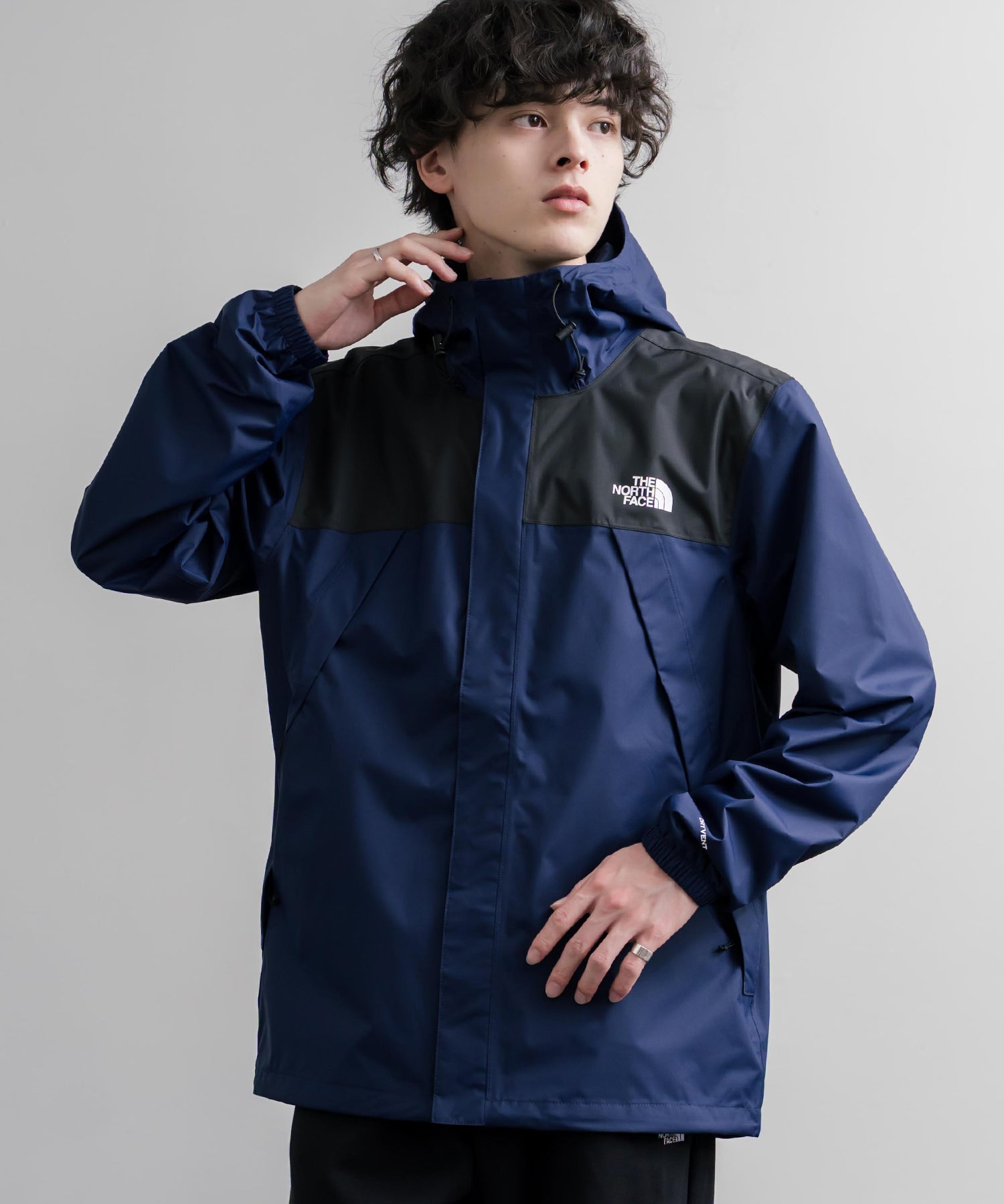 THE NORTH FACE ザ・ノースフェイス ANTORA JACKET DRYVENTオーバーサイズワンポイントロゴアントラジャケット/マウンテンパーカー 16366