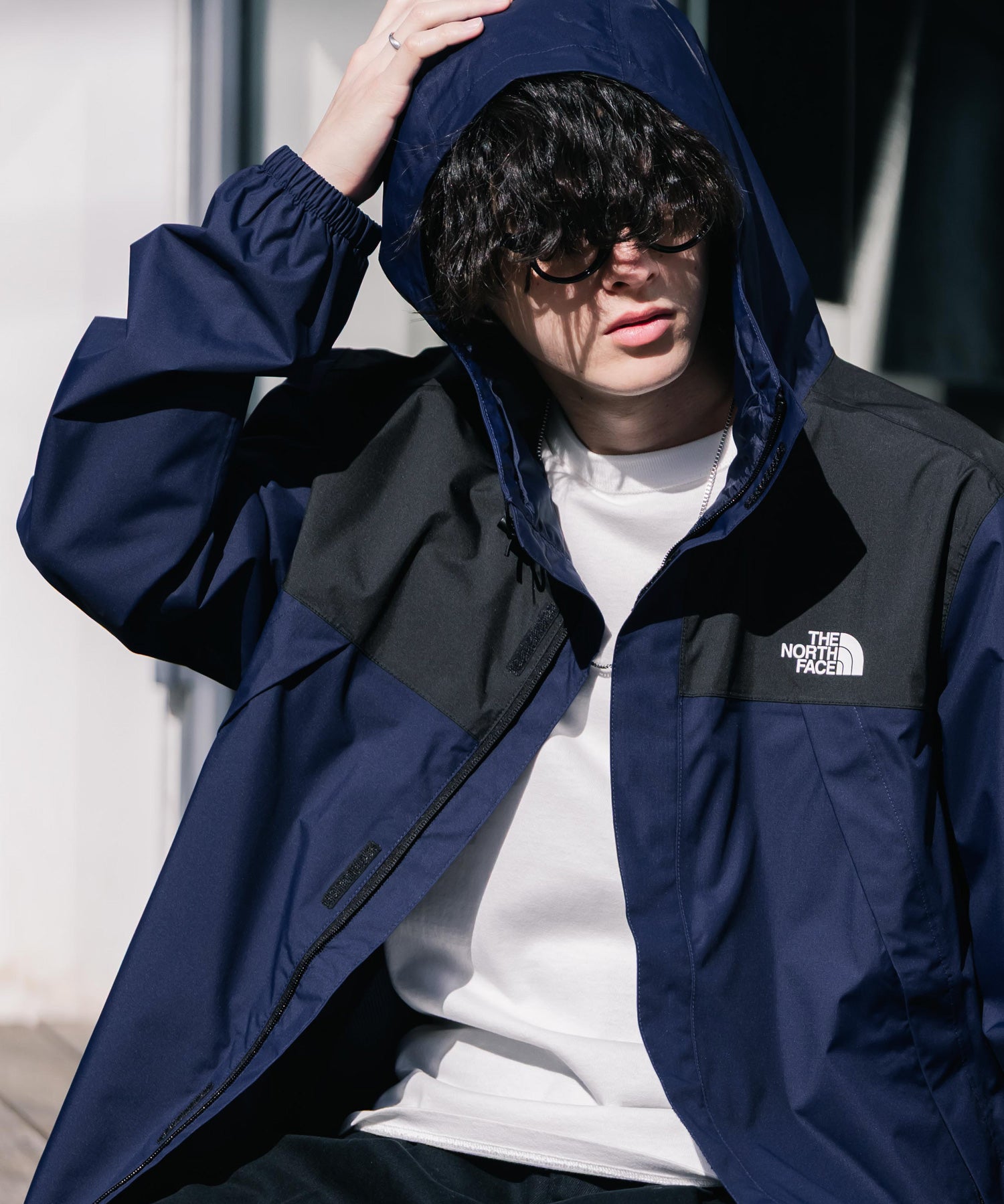 新色追加 THE NORTH FACE ザ・ノースフェイス ANTORA JACKET DRYVENTオーバーサイズワンポイントロゴアントラジャケット/マウンテンパーカー 16366