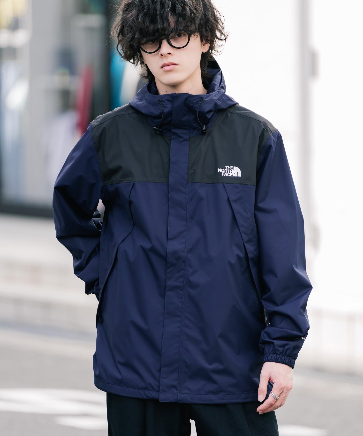 新色追加 THE NORTH FACE ザ・ノースフェイス ANTORA JACKET DRYVENTオーバーサイズワンポイントロゴアントラジャケット/マウンテンパーカー 16366