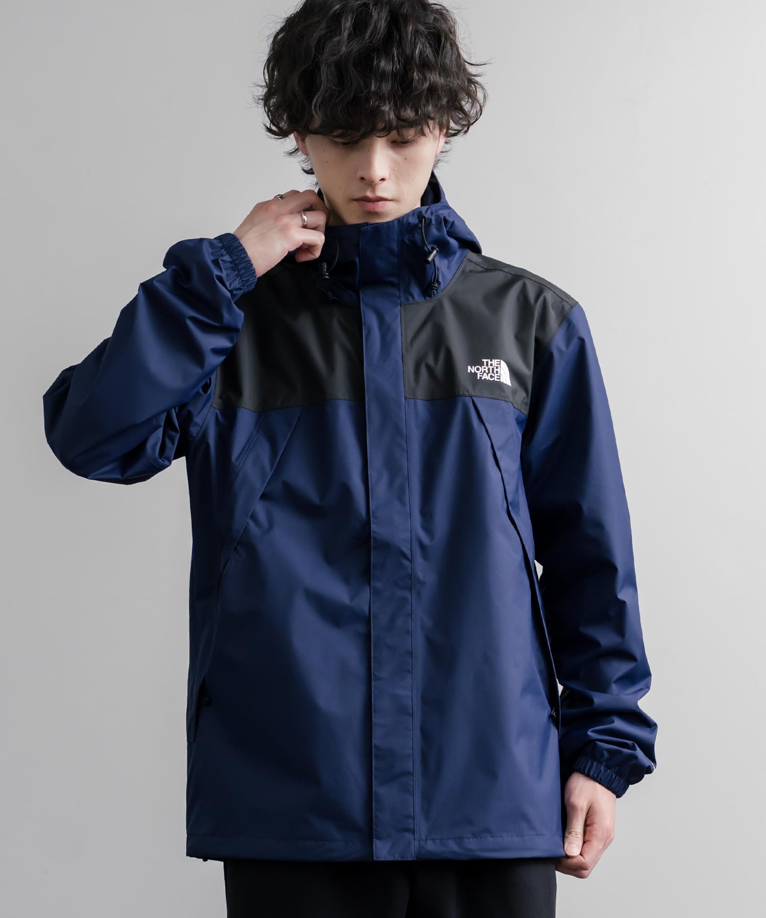 THE NORTH FACE ザ・ノースフェイス ANTORA JACKET DRYVENTオーバーサイズワンポイントロゴアントラジャケット/マウンテンパーカー 16366