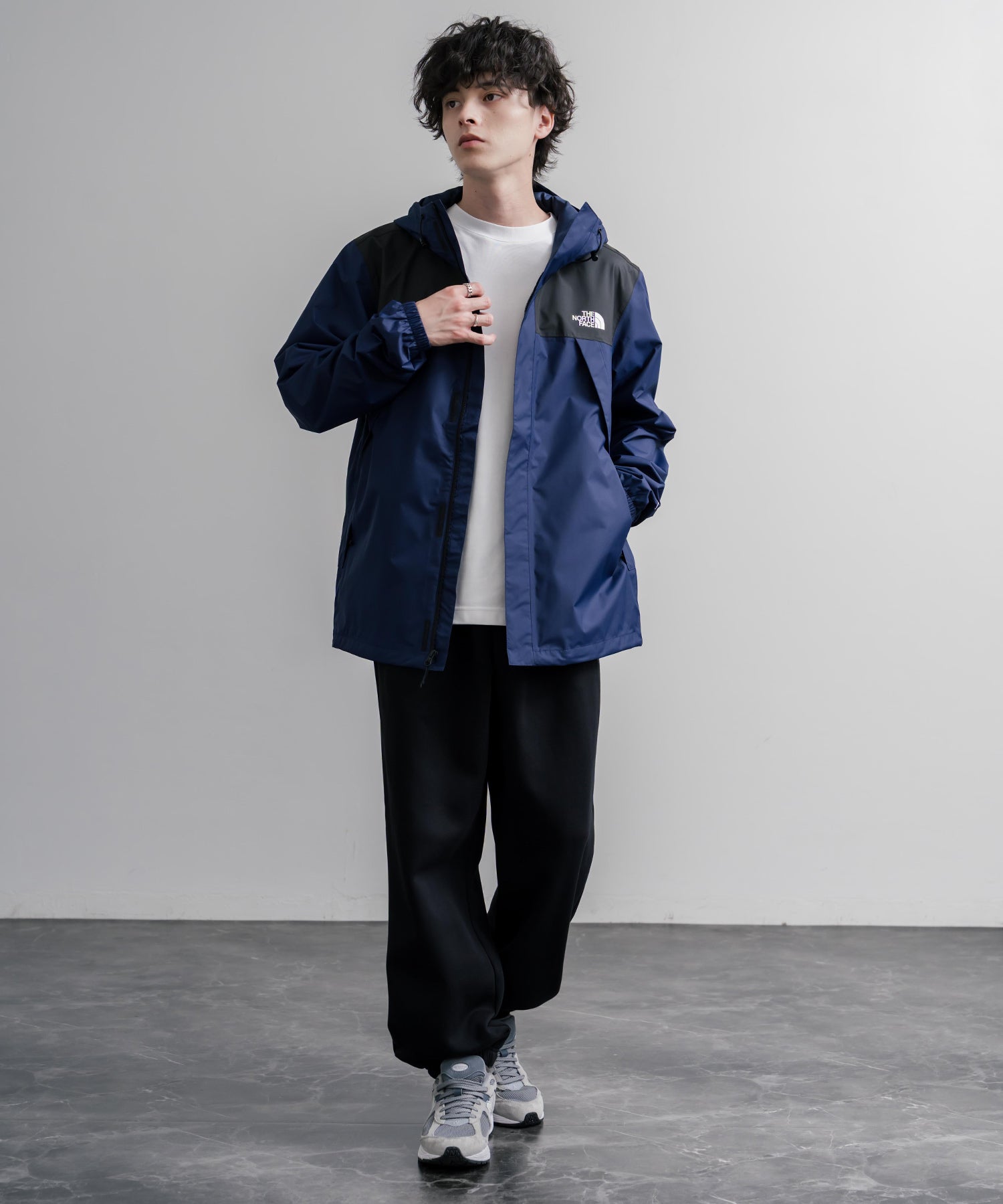 THE NORTH FACE ザ・ノースフェイス ANTORA JACKET DRYVENTオーバーサイズワンポイントロゴアントラジャケット/マウンテンパーカー 16366