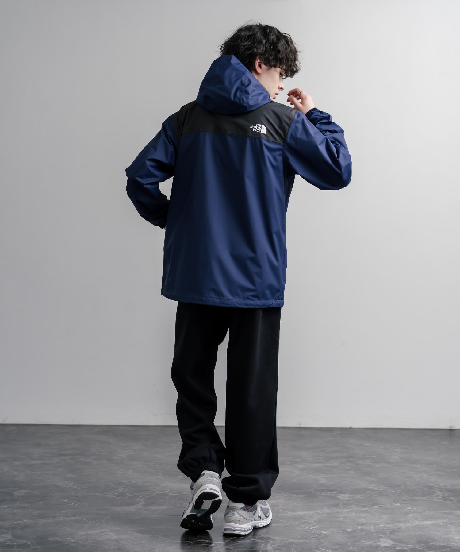 THE NORTH FACE ザ・ノースフェイス ANTORA JACKET DRYVENTオーバーサイズワンポイントロゴアントラジャケット/マウンテンパーカー 16366