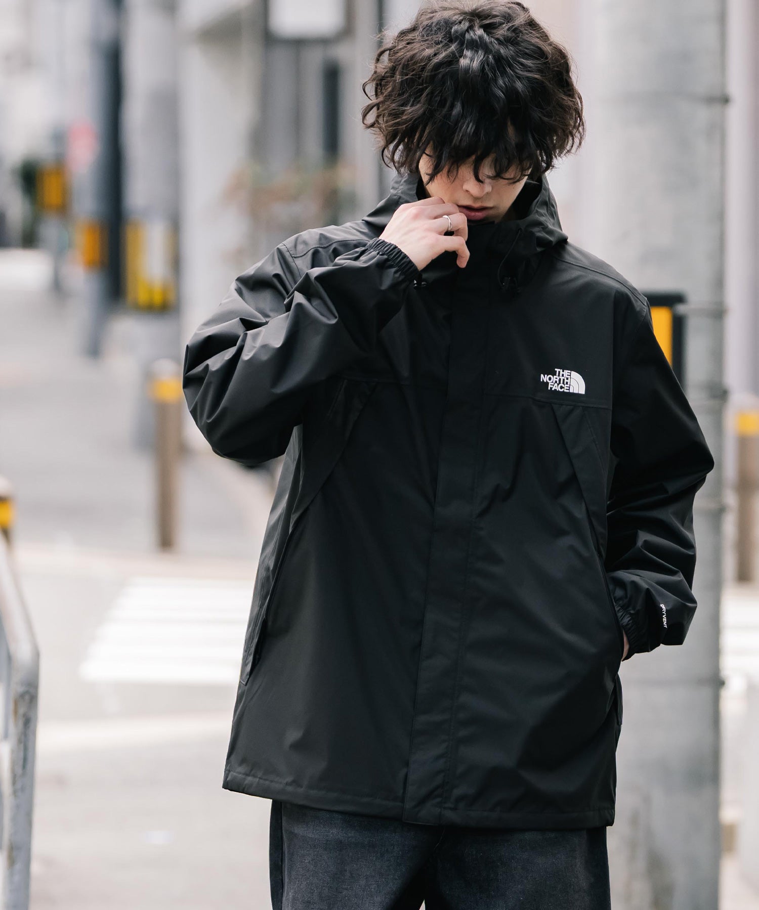 新色追加 THE NORTH FACE ザ・ノースフェイス ANTORA JACKET DRYVENTオーバーサイズワンポイントロゴアントラジャケット/マウンテンパーカー 16366