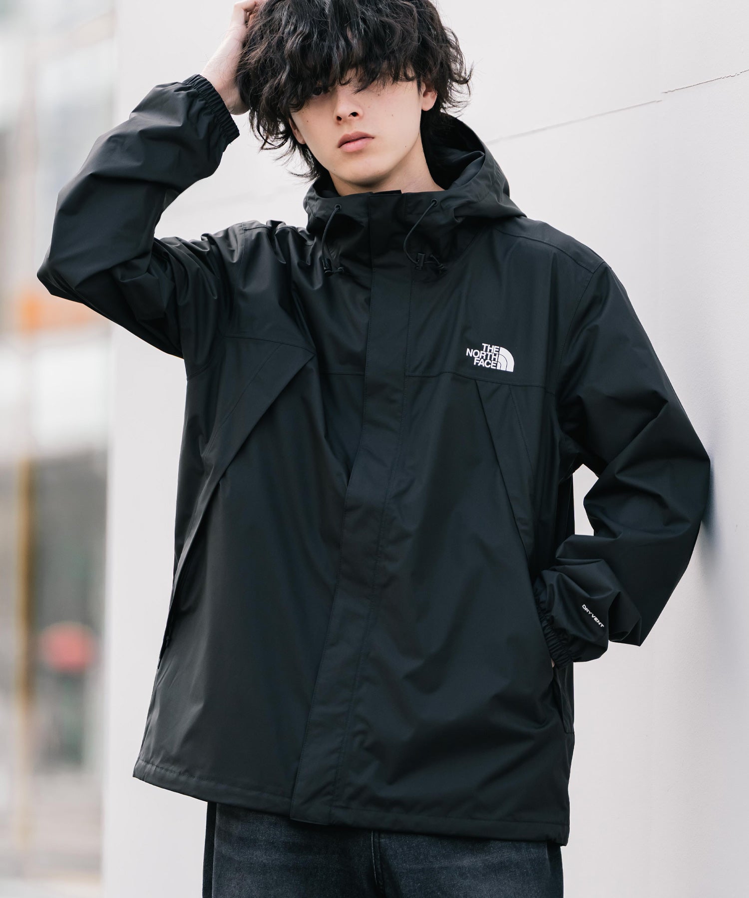 新色追加 THE NORTH FACE ザ・ノースフェイス ANTORA JACKET DRYVENTオーバーサイズワンポイントロゴアントラジャケット/マウンテンパーカー 16366