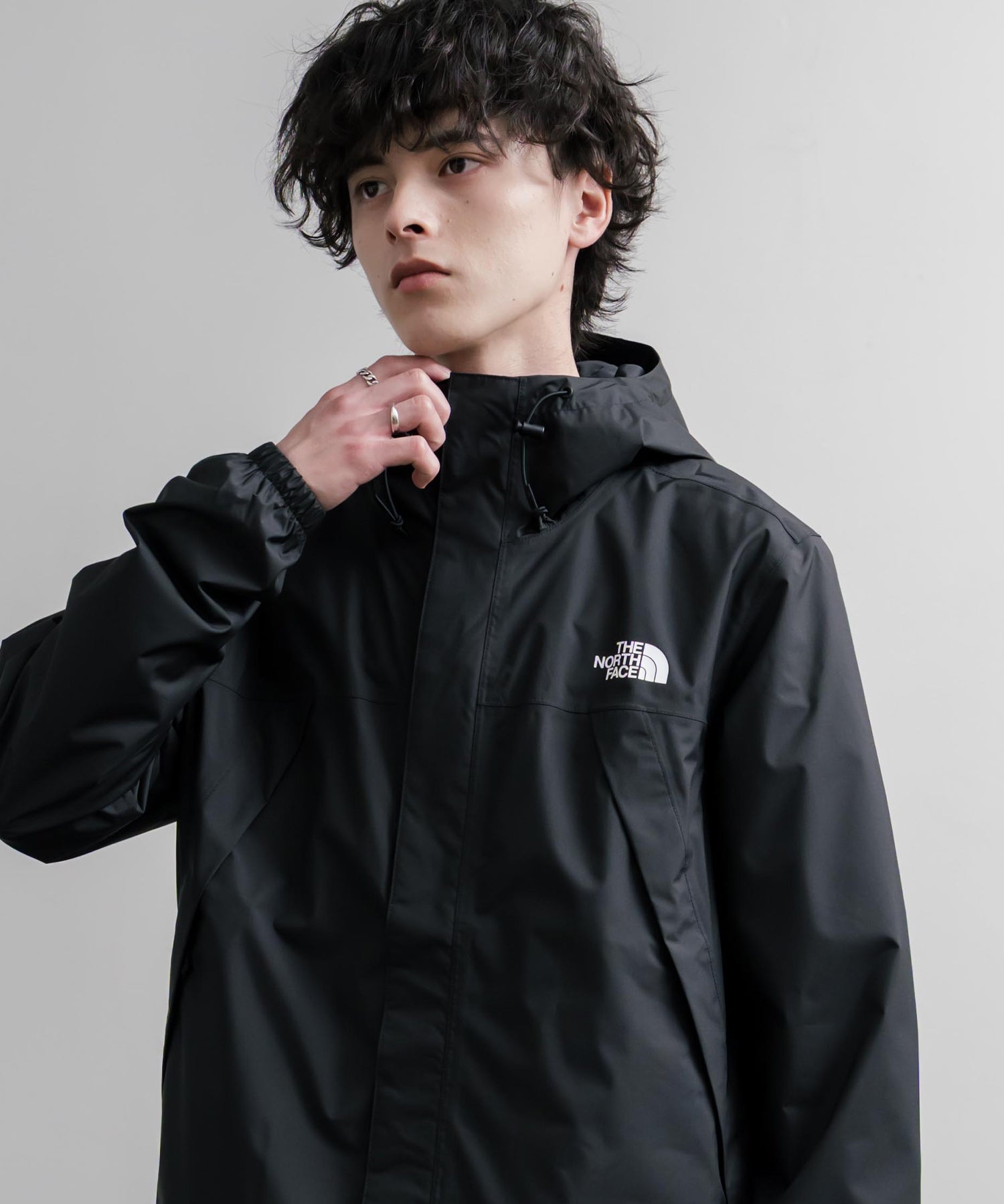 THE NORTH FACE ザ・ノースフェイス ANTORA JACKET DRYVENTオーバーサイズワンポイントロゴアントラジャケット/マウンテンパーカー 16366