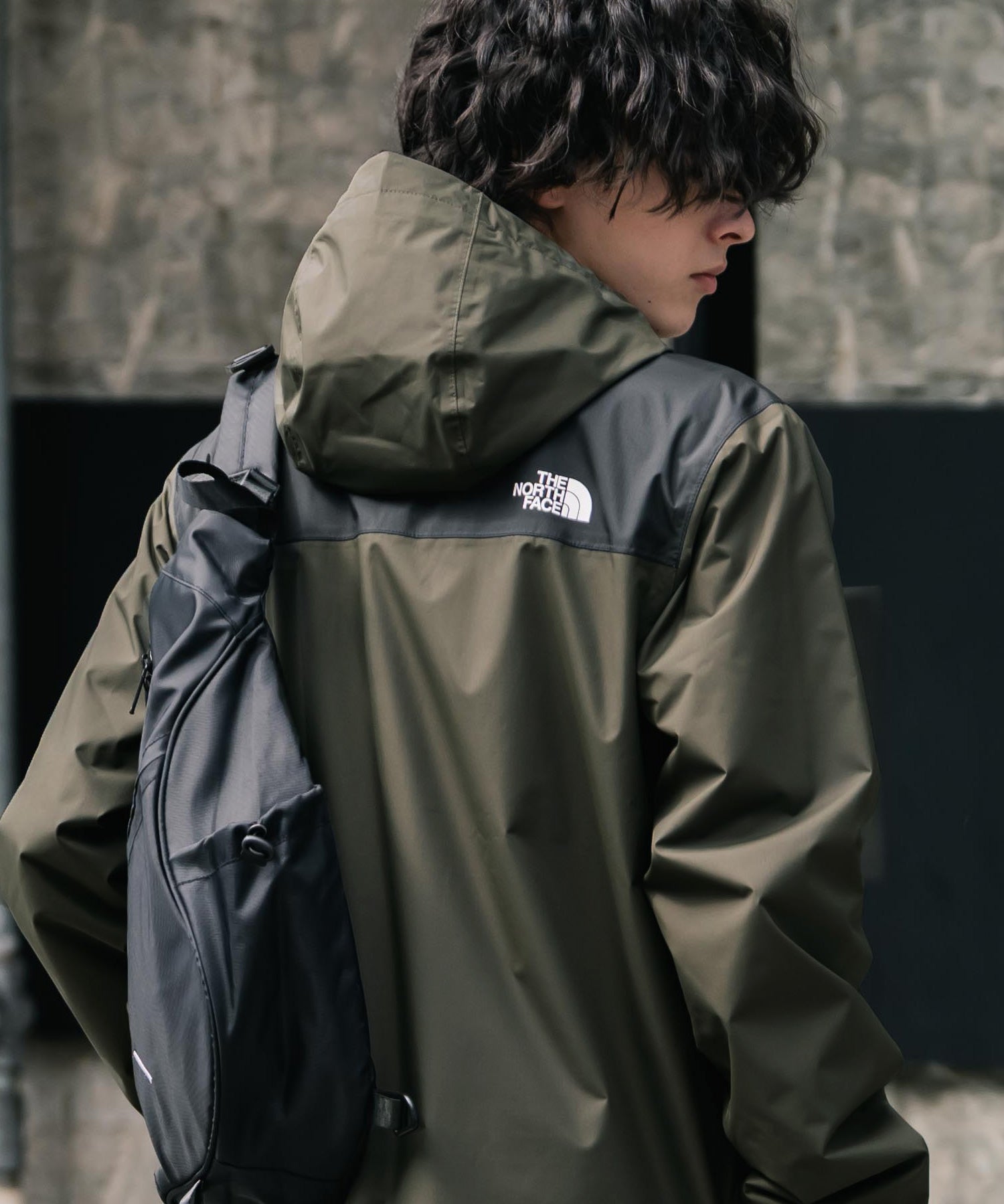 新色追加 THE NORTH FACE ザ・ノースフェイス ANTORA JACKET DRYVENTオーバーサイズワンポイントロゴアントラジャケット/マウンテンパーカー 16366