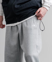 THE NORTH FACE M ESS SD RLX PANTS ノースフェイス 裏起毛ワンポイントロゴ刺繍スウェットワイドイージージョガーパンツ 16368