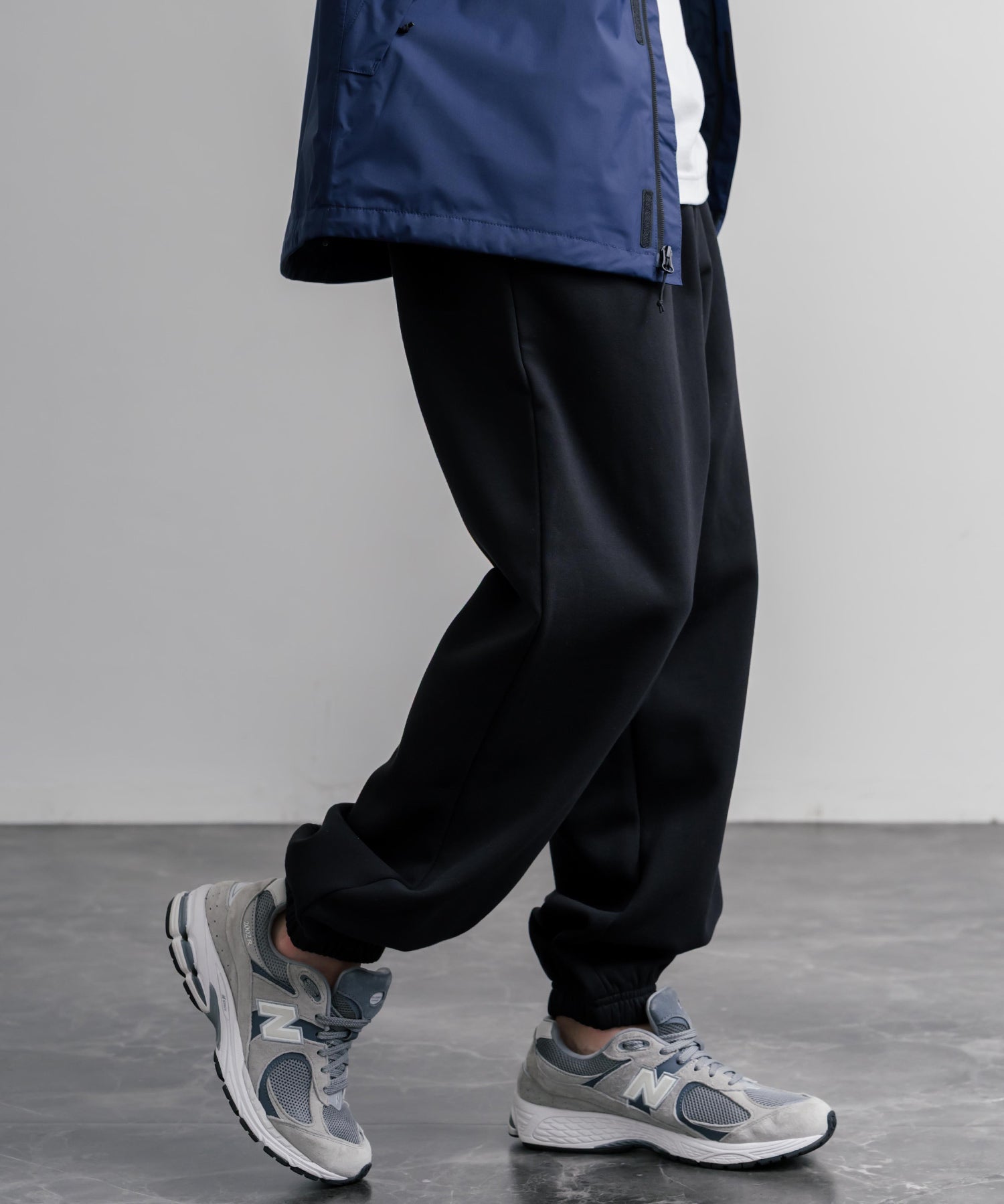 THE NORTH FACE M ESS SD RLX PANTS ノースフェイス 裏起毛ワンポイントロゴ刺繍スウェットワイドイージージョガーパンツ 16368