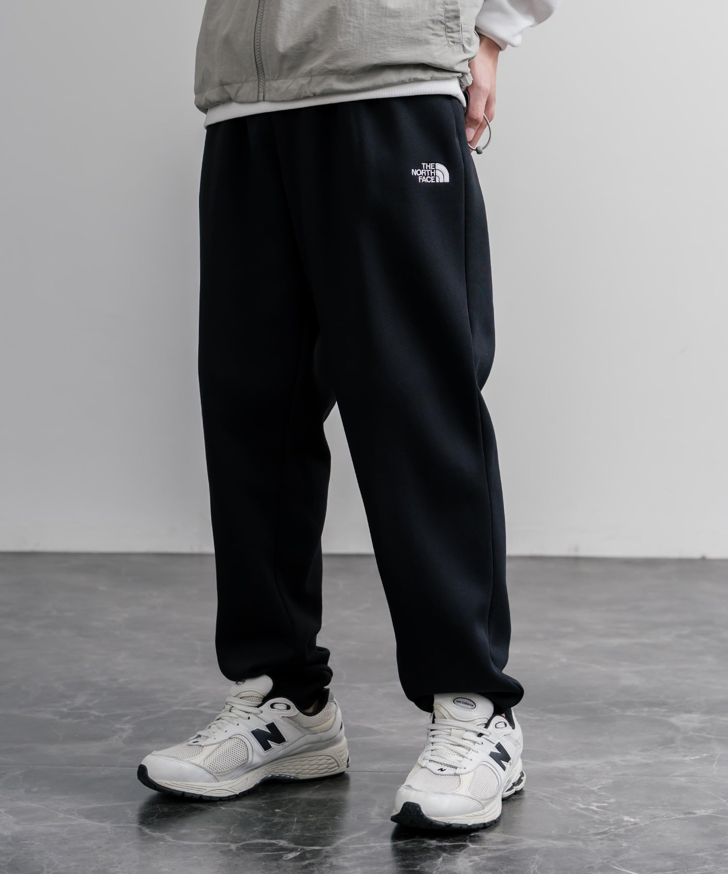 THE NORTH FACE M EVO SD REG JOGGER ノースフェイス 裏起毛ワンポイントロゴ刺繍スウェットイージージョガーパンツ 16369