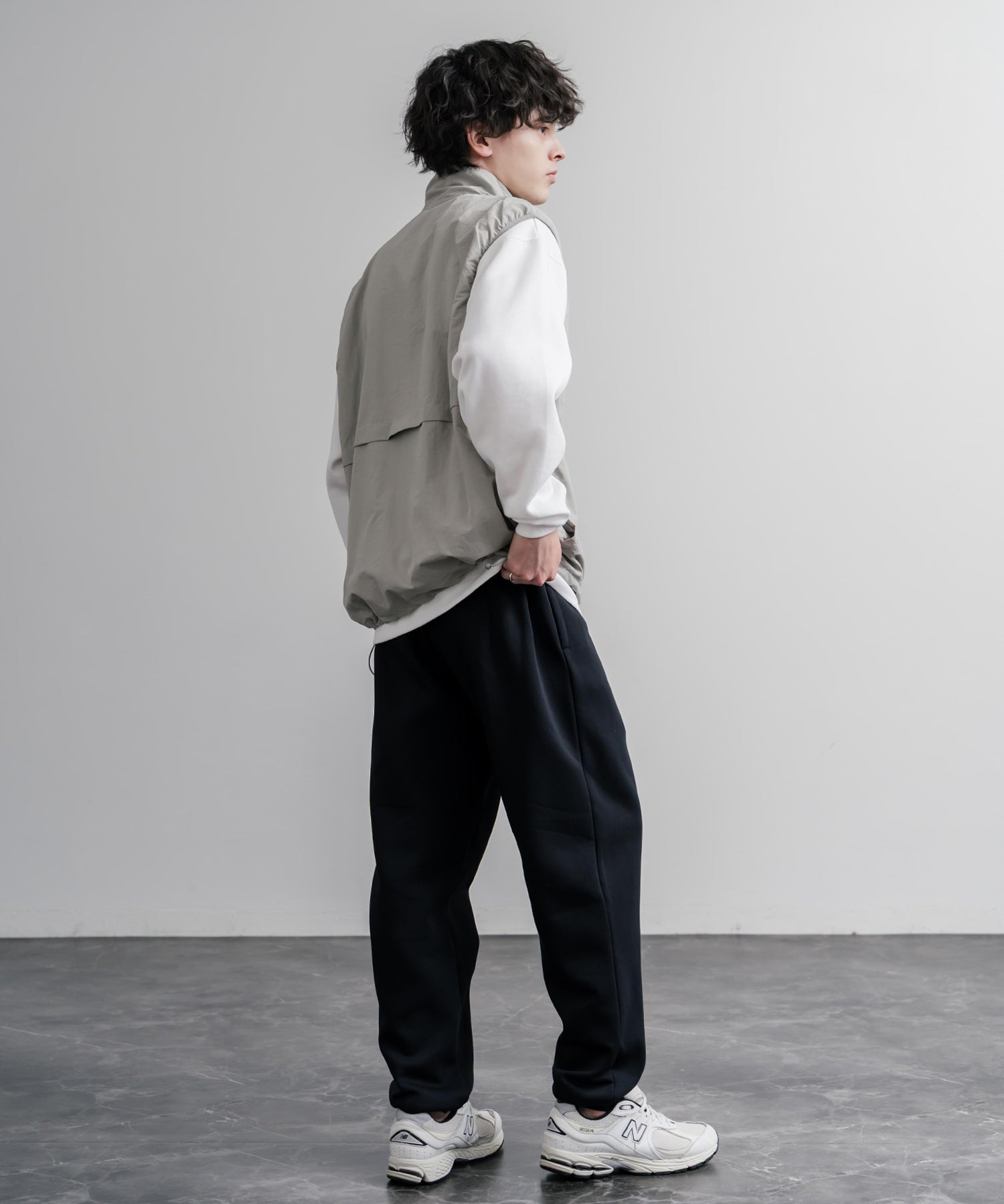 THE NORTH FACE M EVO SD REG JOGGER ノースフェイス 裏起毛ワンポイントロゴ刺繍スウェットイージージョガーパンツ 16369
