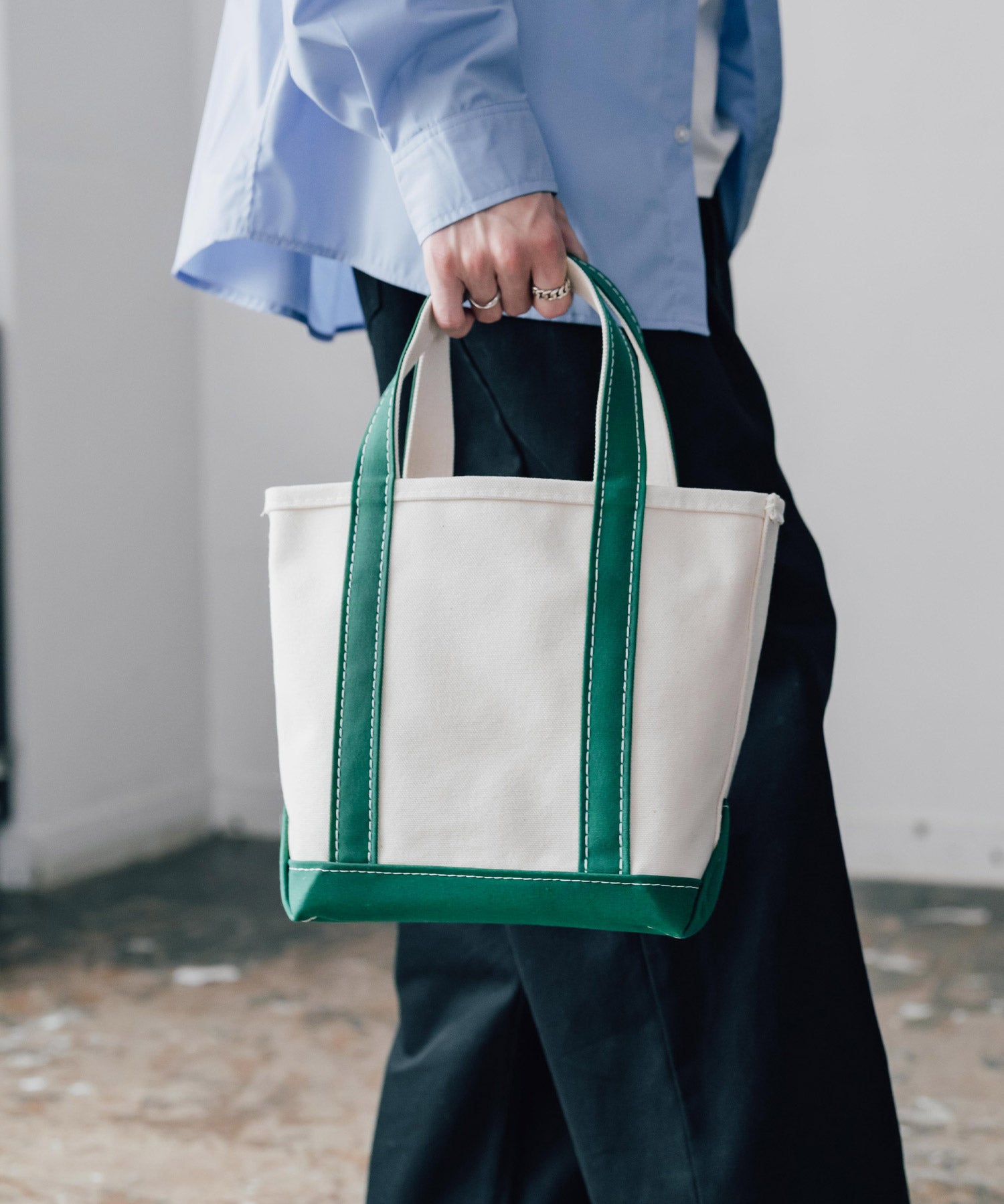 L.L.Bean エルエルビーン Boat and Tote Bag Open-Top Small ボートアンドトート オープントップ スモール/ハンドバッグ 16375