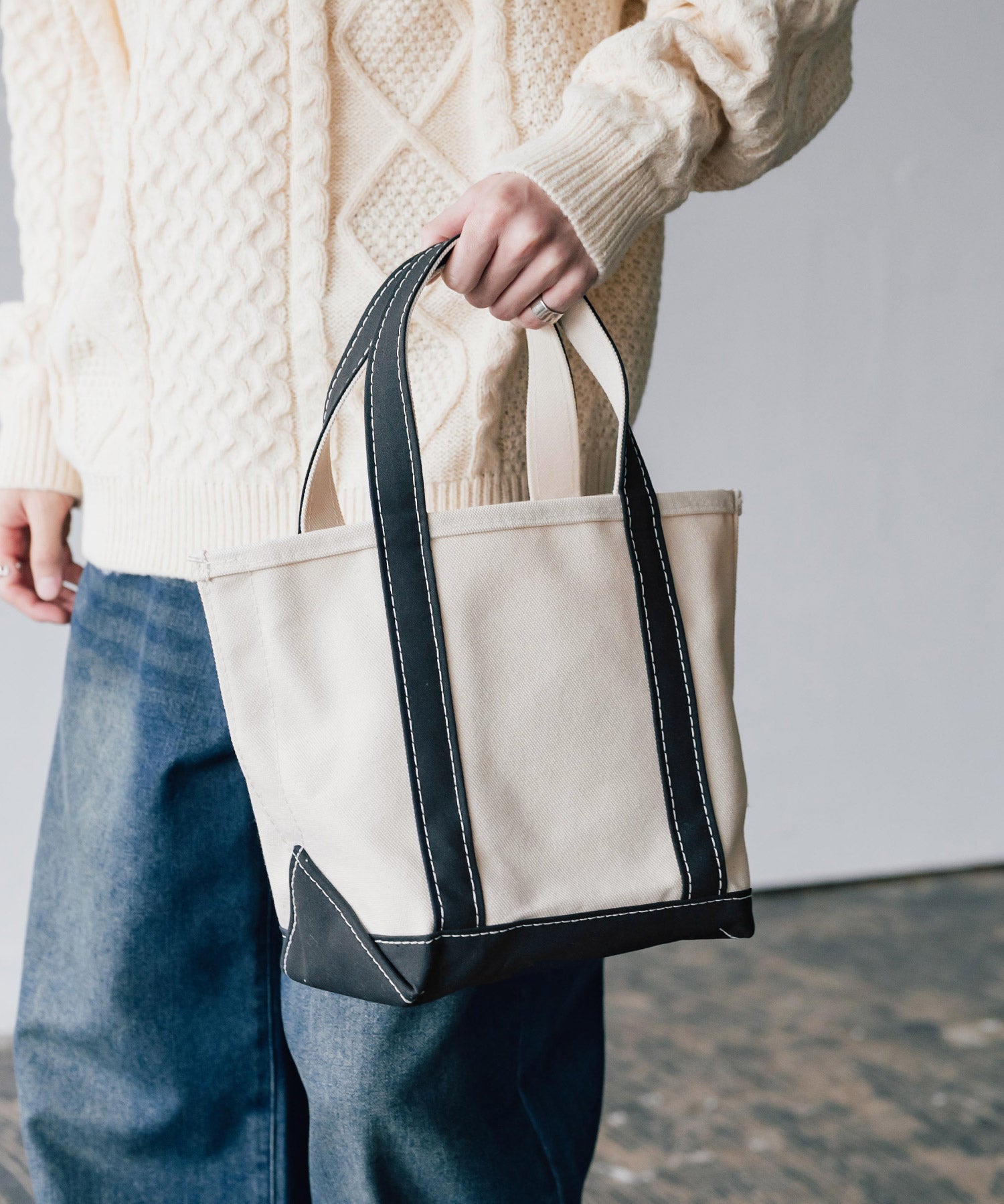 L.L.Bean エルエルビーン Boat and Tote Bag Open-Top Small ボートアンドトート オープントップ スモール/ハンドバッグ 16375