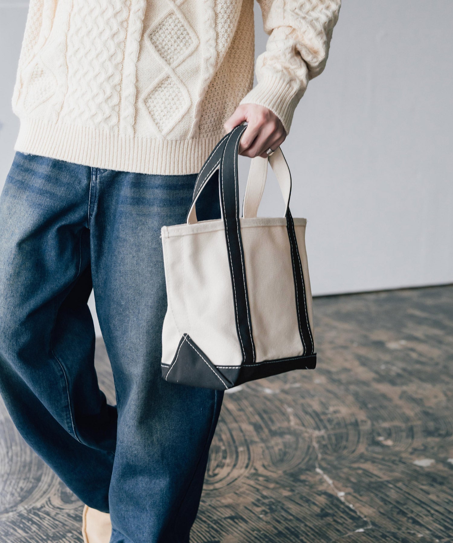 L.L.Bean エルエルビーン Boat and Tote Bag Open-Top Small ボートアンドトート オープントップ スモール/ハンドバッグ 16375