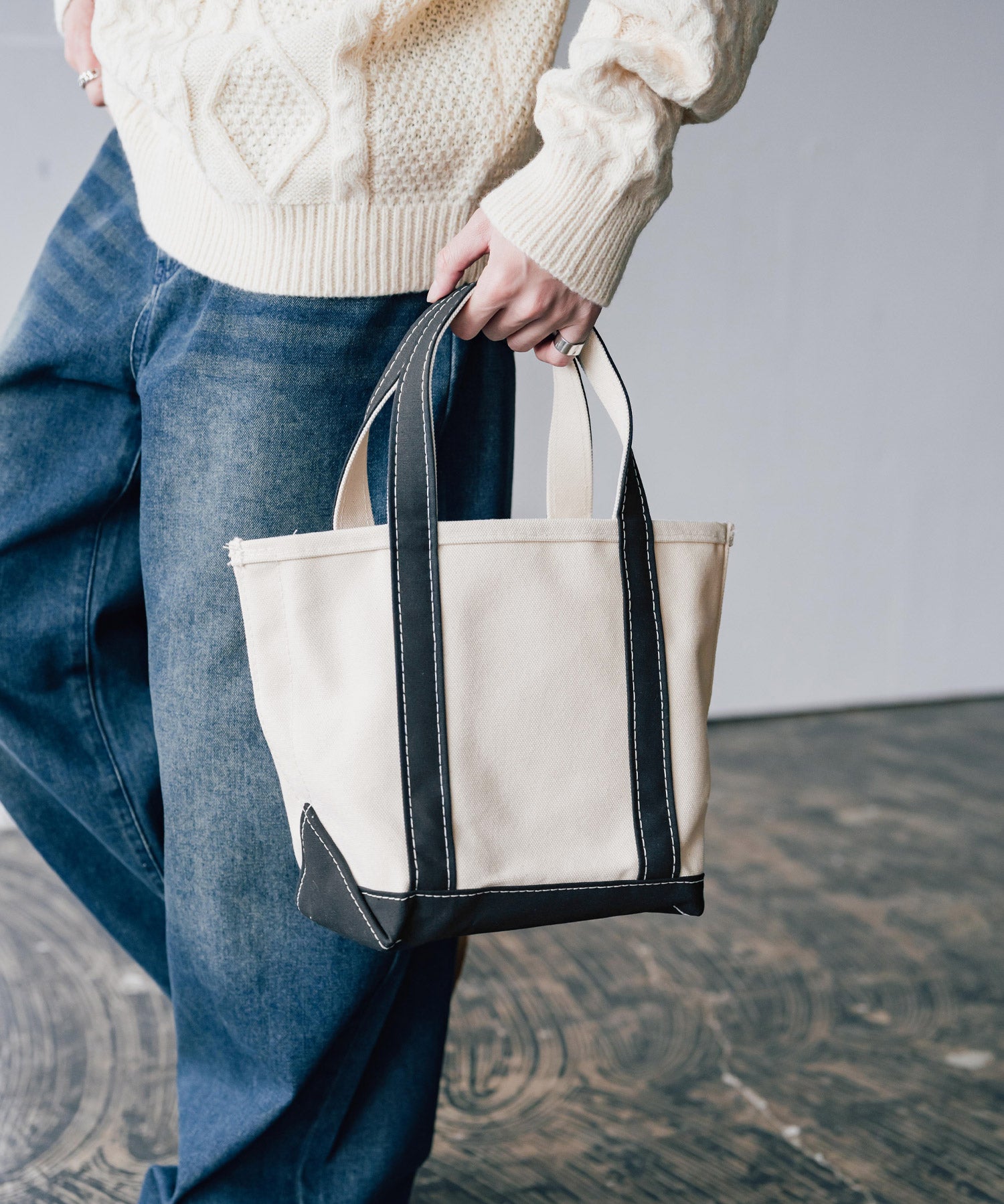L.L.Bean エルエルビーン Boat and Tote Bag Open-Top Small ボートアンドトート オープントップ スモール/ハンドバッグ 16375