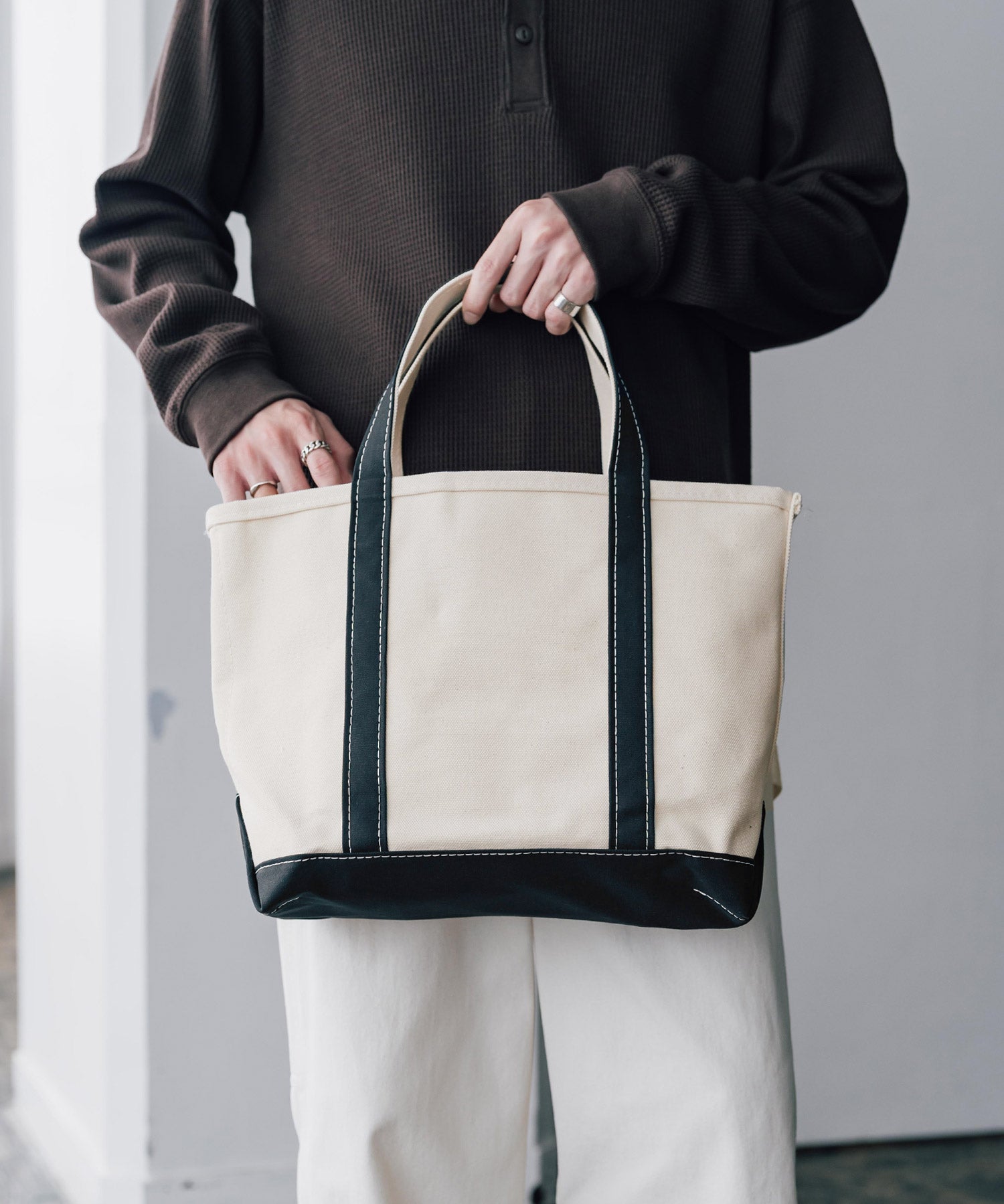 L.L.Bean エルエルビーン Boat and Tote Bag Open-Top Medium ボートアンドトート オープントップ ミディアム/ハンドバッグ 16376