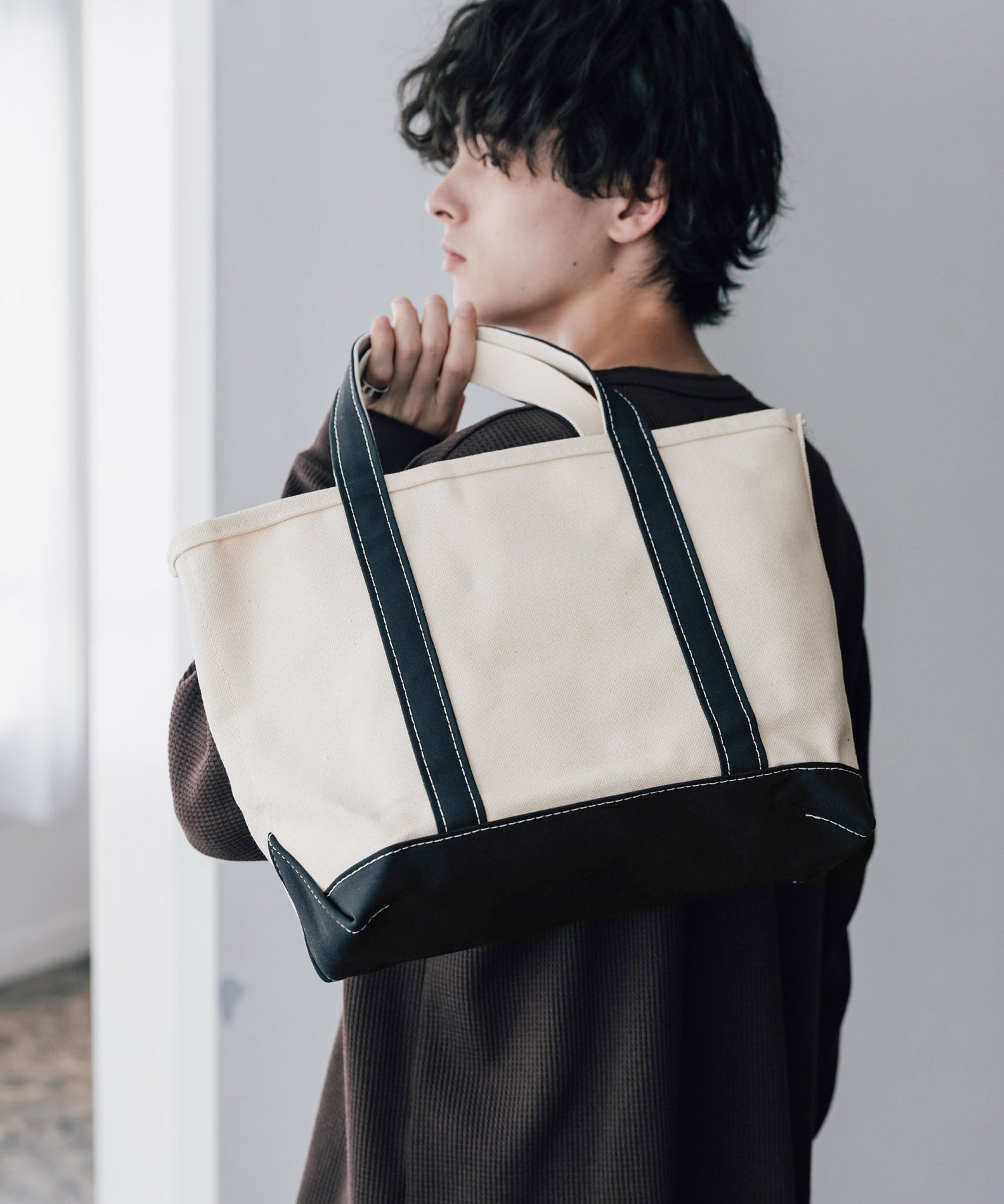 L.L.Bean エルエルビーン Boat and Tote Bag Open-Top Medium ボートアンドトート オープントップ ミディアム/ハンドバッグ 16376