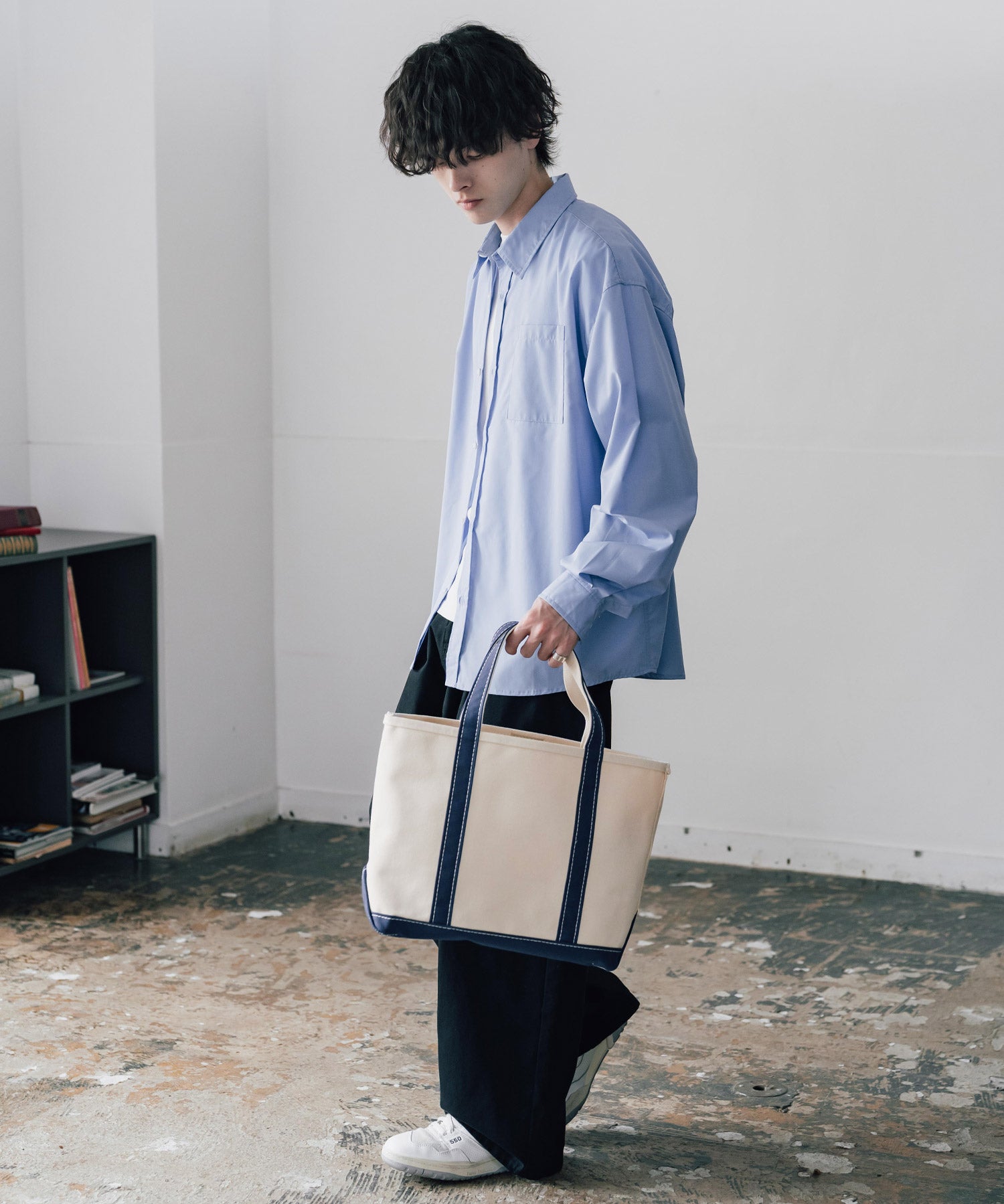 L.L.Bean エルエルビーン Boat and Tote Bag Open-Top Medium ボートアンドトート オープントップ ミディアム/ハンドバッグ 16376