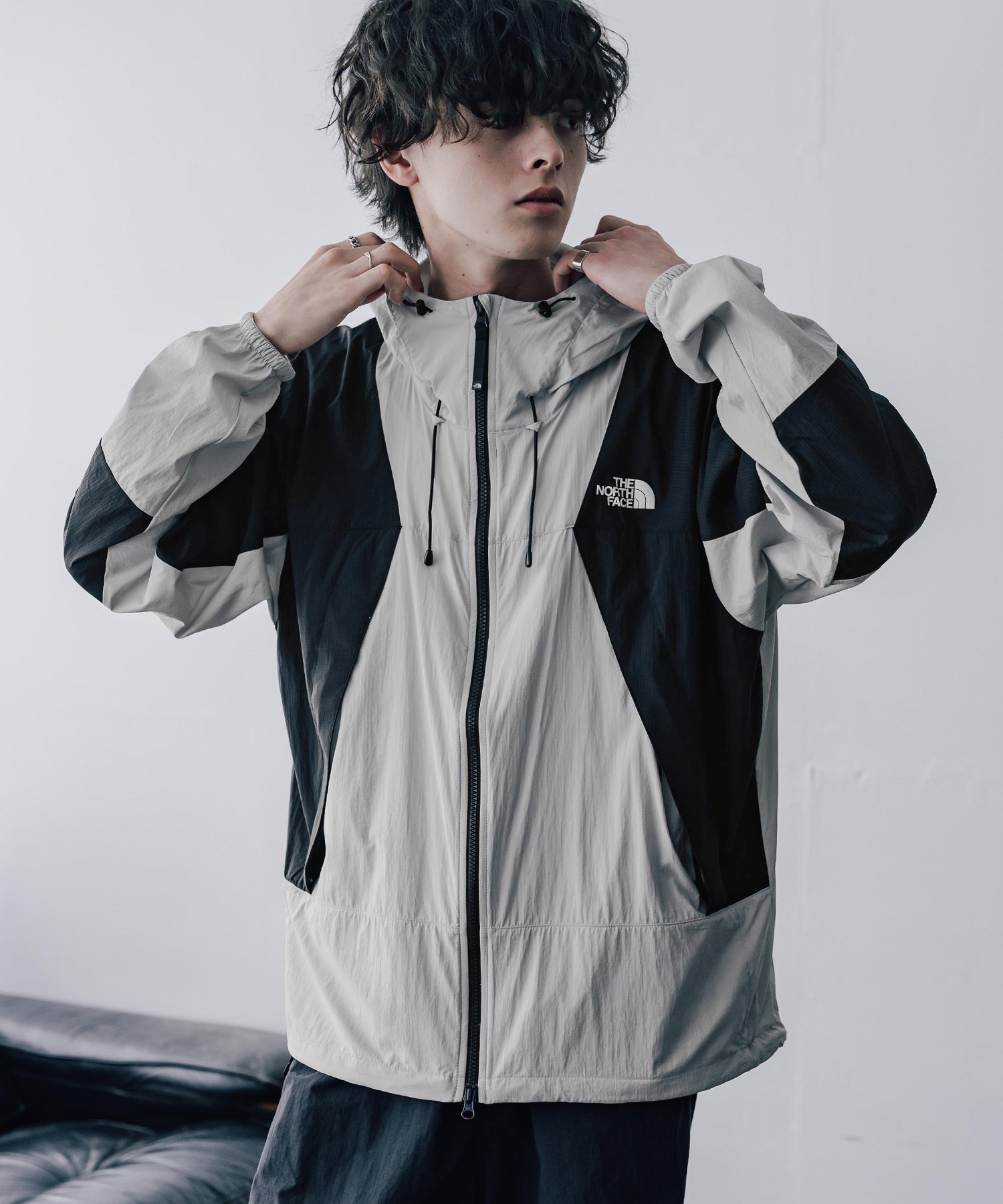 THE NORTH FACE ザ・ノースフェイス M'S 1994 MOUNTAIN JACKET ワンポイントロゴナイロンダブルジップマウンテンパーカー 16377