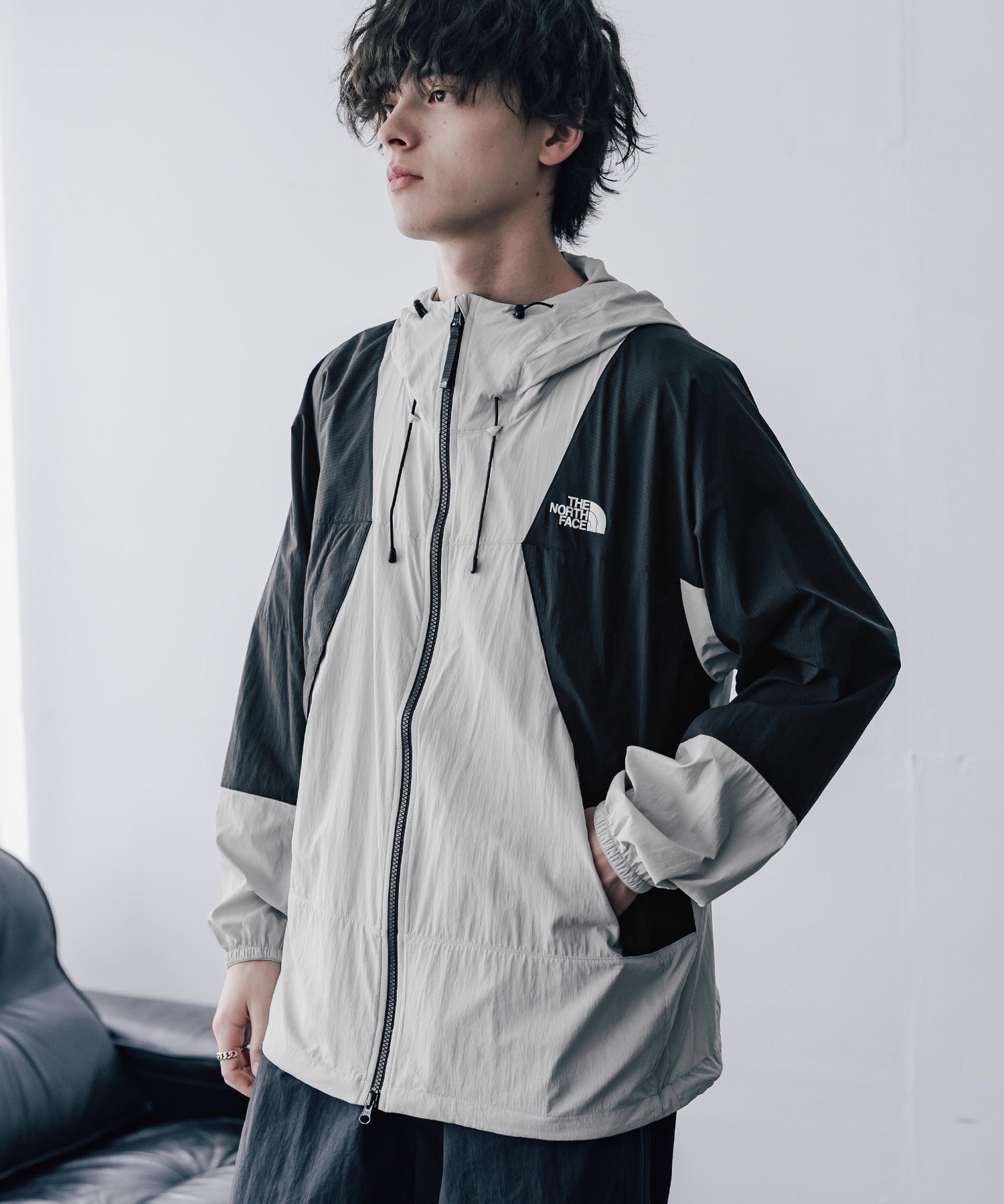 THE NORTH FACE ザ・ノースフェイス M'S 1994 MOUNTAIN JACKET ワンポイントロゴナイロンダブルジップマウンテンパーカー 16377