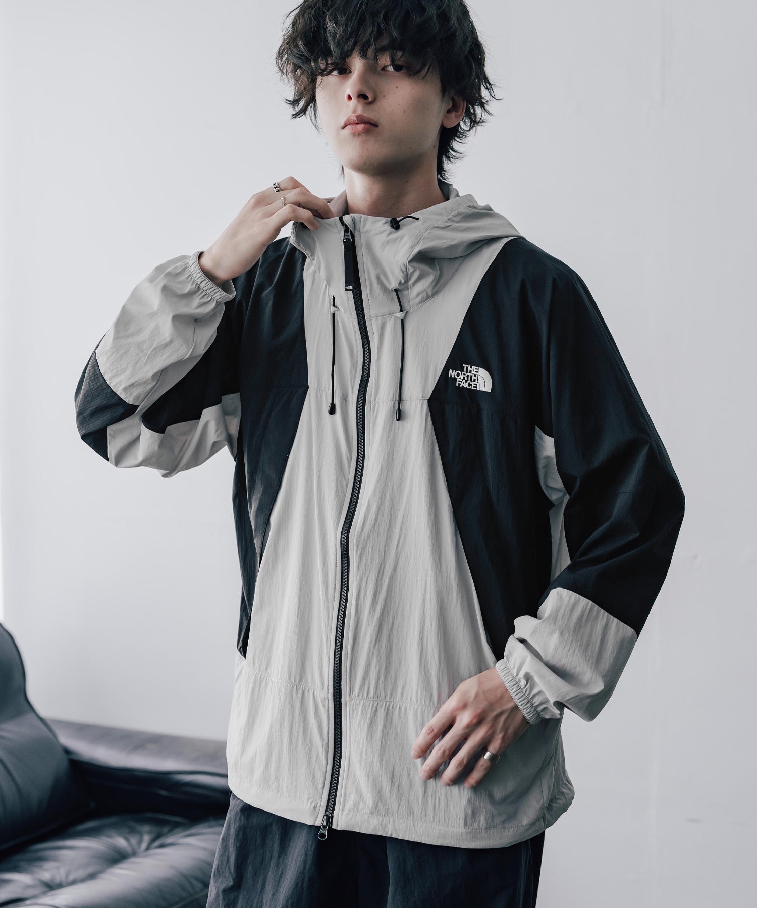 THE NORTH FACE ザ・ノースフェイス M'S 1994 MOUNTAIN JACKET ワンポイントロゴナイロンダブルジップマウンテンパーカー 16377