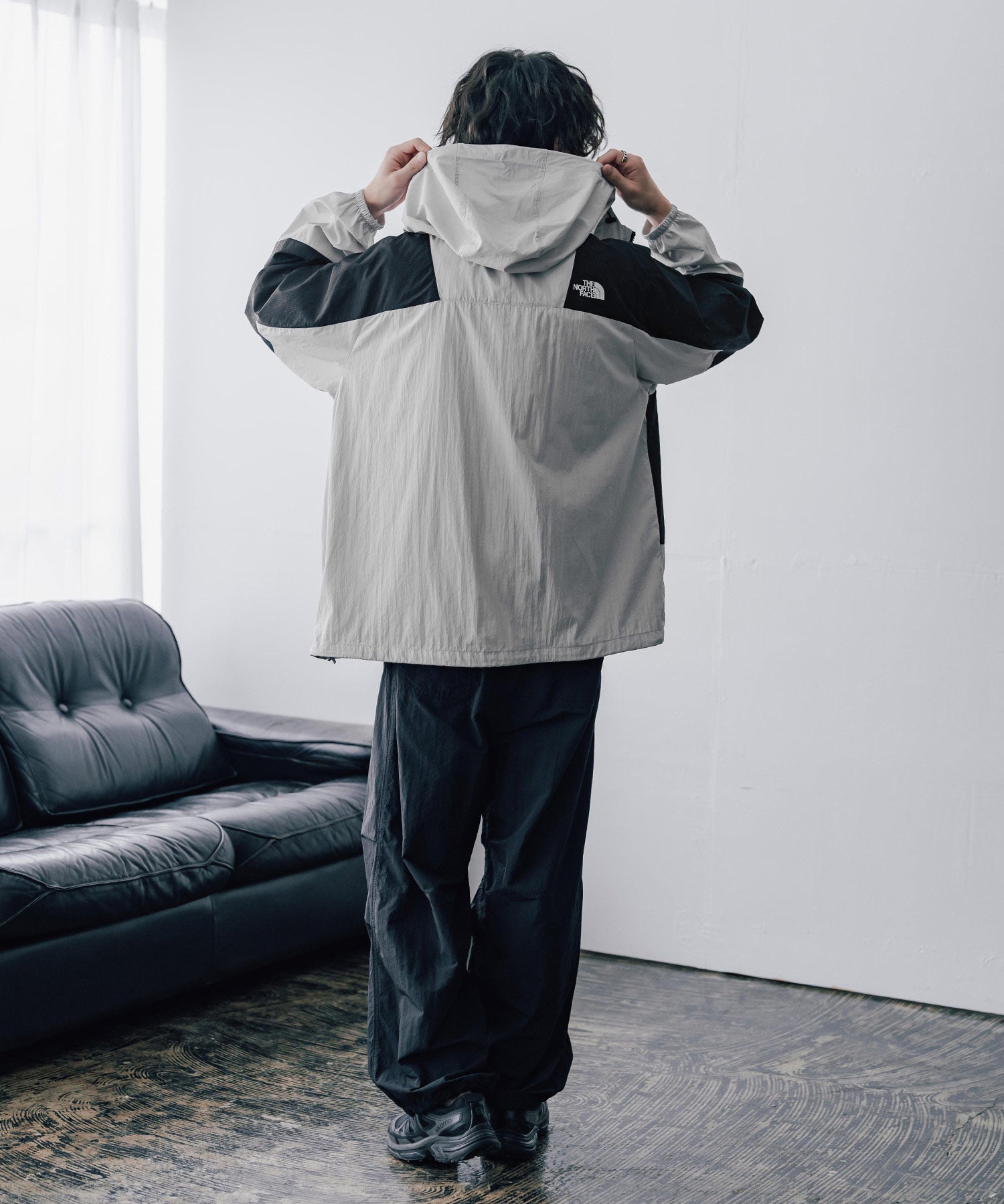 THE NORTH FACE ザ・ノースフェイス M'S 1994 MOUNTAIN JACKET ワンポイントロゴナイロンダブルジップマウンテンパーカー 16377