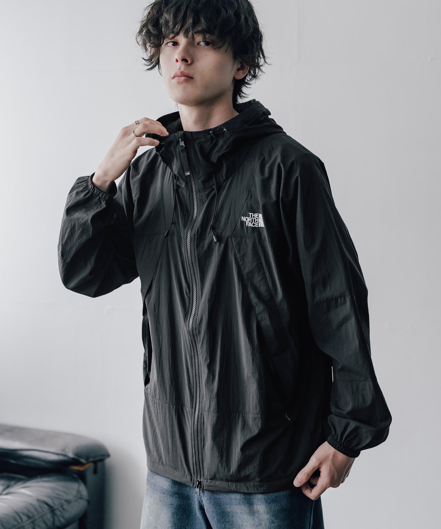 THE NORTH FACE ザ・ノースフェイス M'S 1994 MOUNTAIN JACKET ワンポイントロゴナイロンダブルジップマウンテンパーカー 16377