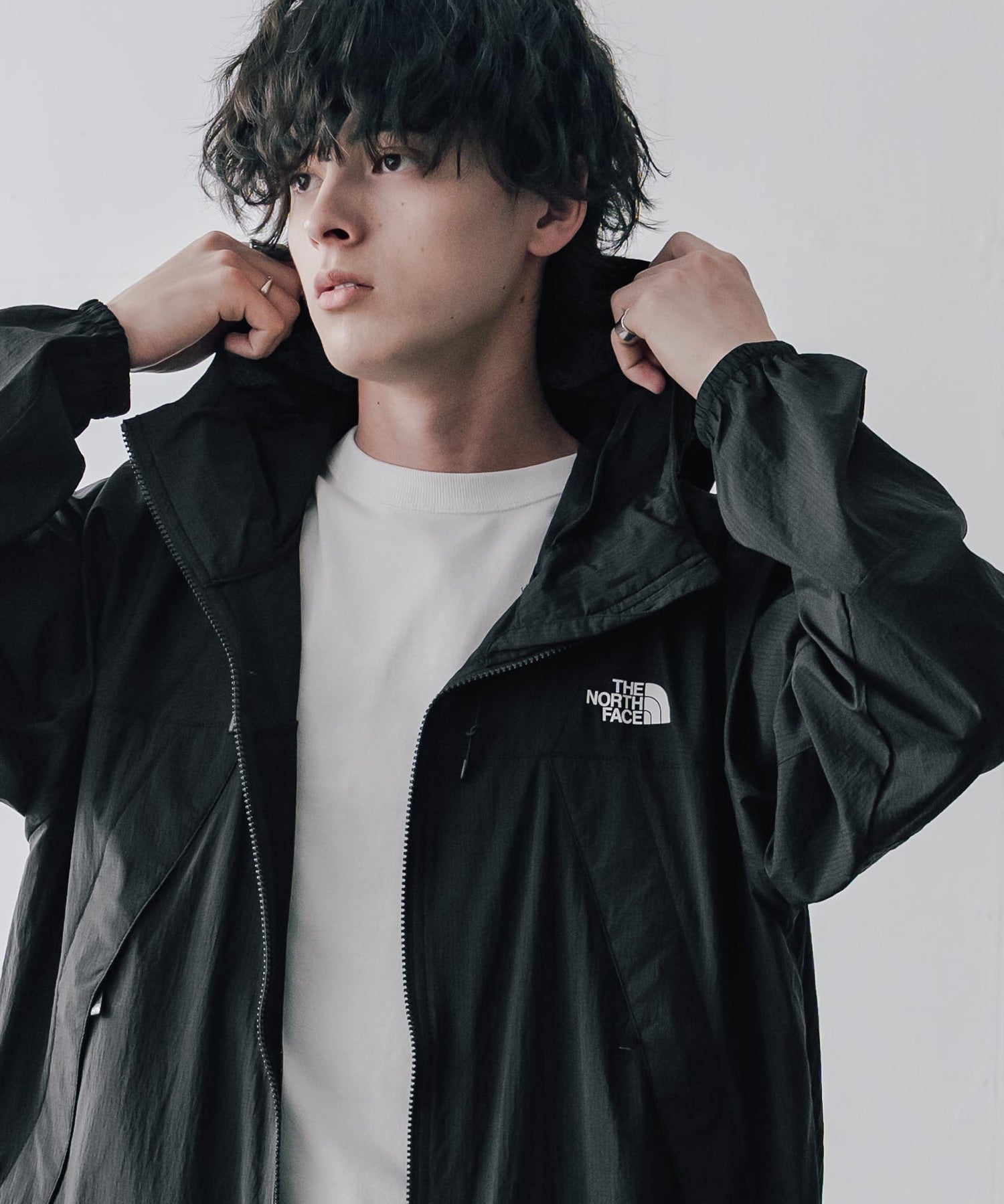THE NORTH FACE ザ・ノースフェイス M'S 1994 MOUNTAIN JACKET ワンポイントロゴナイロンダブルジップマウンテンパーカー 16377