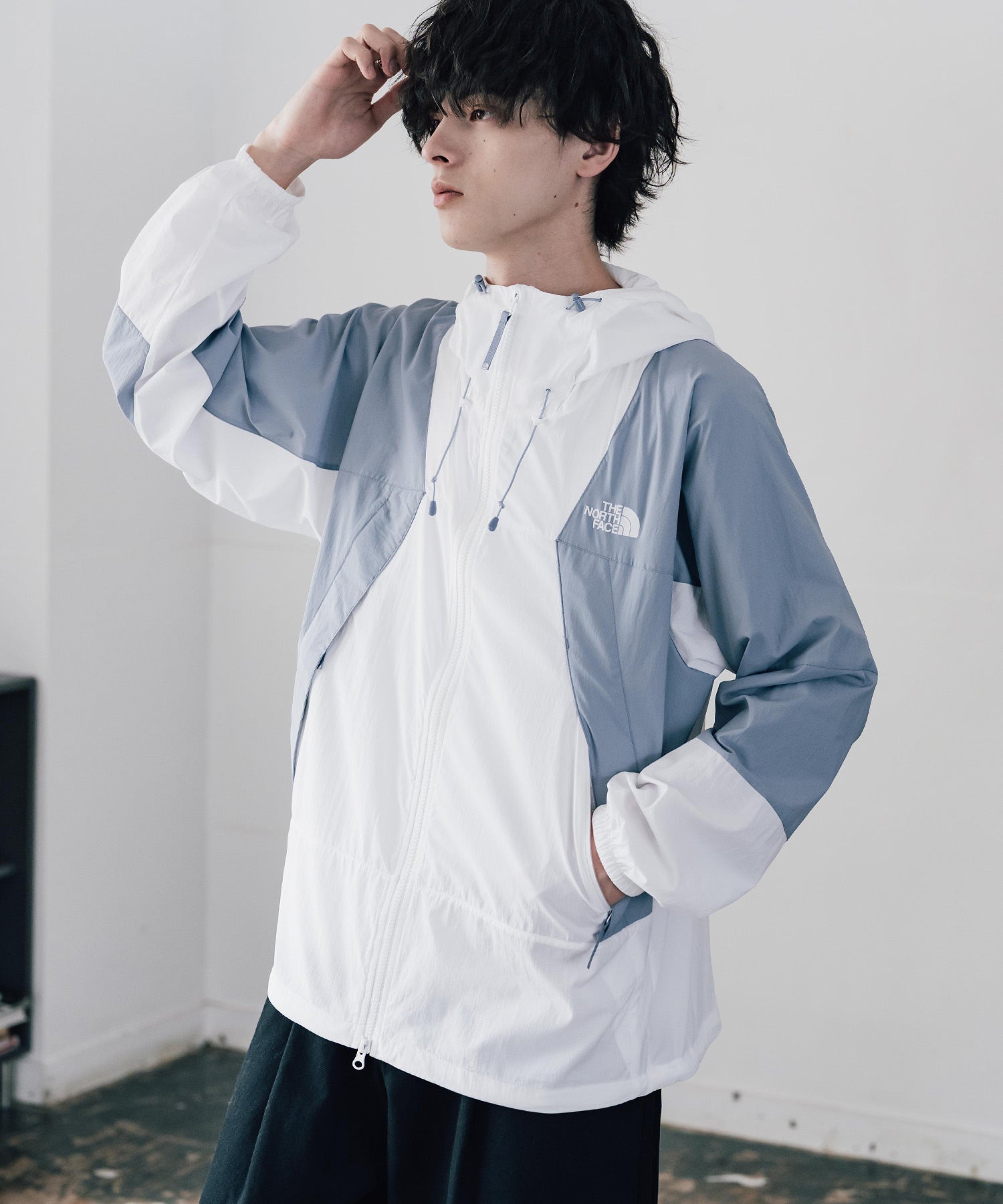 THE NORTH FACE ザ・ノースフェイス M'S 1994 MOUNTAIN JACKET ワンポイントロゴナイロンダブルジップマウンテンパーカー 16377