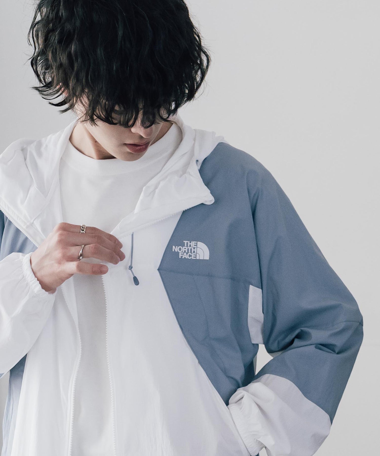 THE NORTH FACE ザ・ノースフェイス M'S 1994 MOUNTAIN JACKET ワンポイントロゴナイロンダブルジップマウンテンパーカー 16377