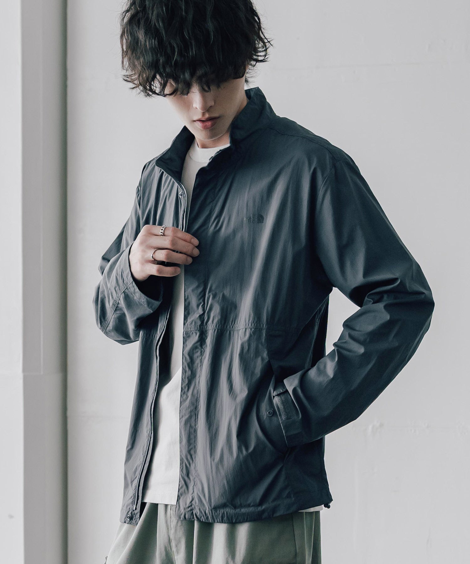 THE NORTH FACE ザ・ノースフェイス M'S CHILLER JACKET チラージャケット/ワンポイントロゴナイロンジャケット 16378
