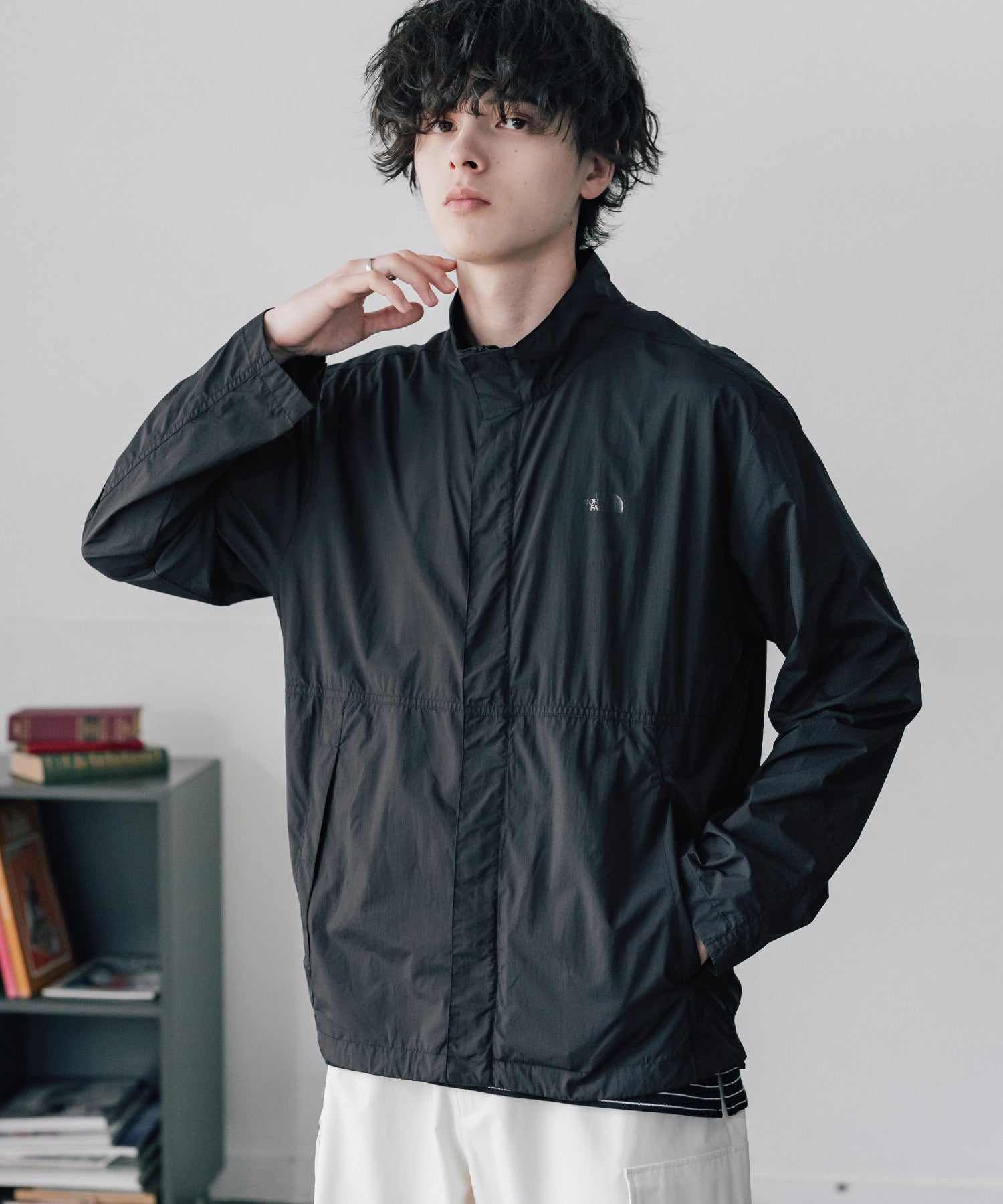 THE NORTH FACE ザ・ノースフェイス M'S CHILLER JACKET チラージャケット/ワンポイントロゴナイロンジャケット 16378