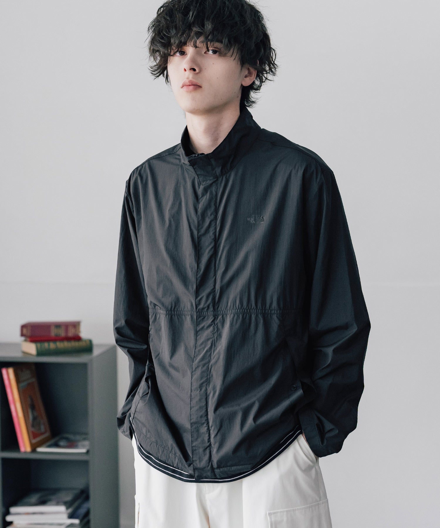 THE NORTH FACE ザ・ノースフェイス M'S CHILLER JACKET チラージャケット/ワンポイントロゴナイロンジャケット 16378