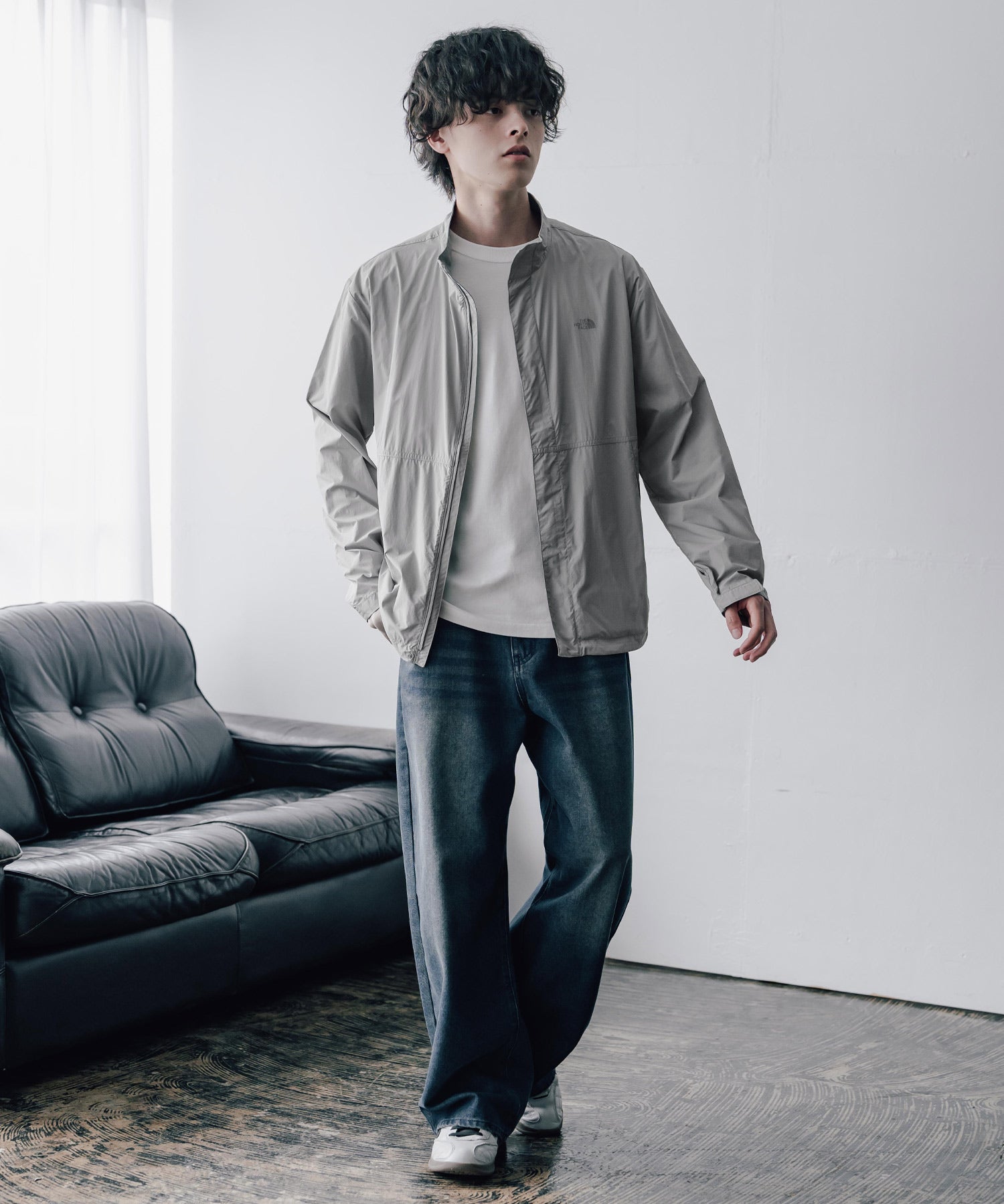 THE NORTH FACE ザ・ノースフェイス M'S CHILLER JACKET チラージャケット/ワンポイントロゴナイロンジャケット 16378