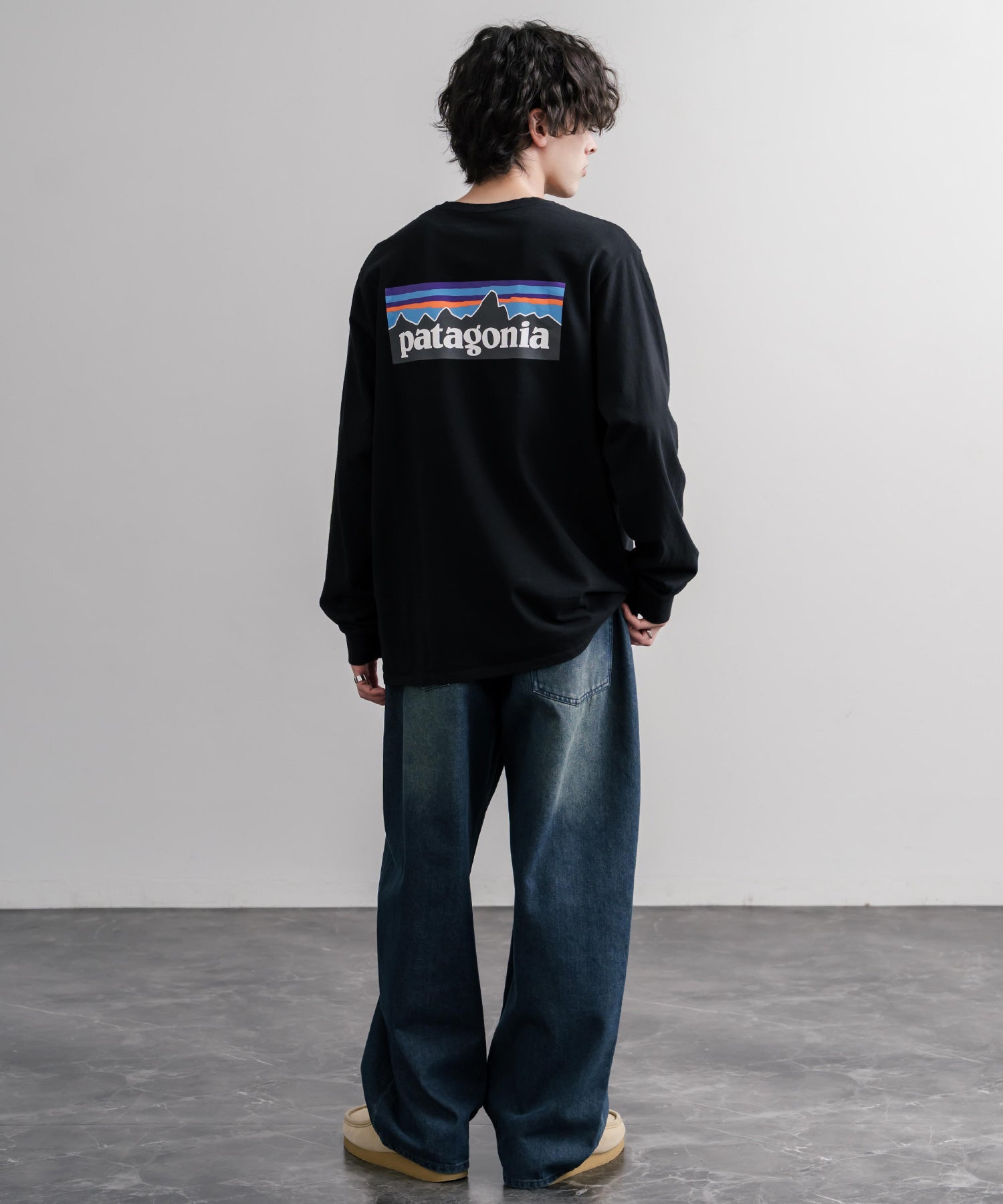 Patagonia パタゴニア M S L S P 6 LOGO RESPONSIBILI TEE ロングスリーブP-6ロゴレスポンシビリティー/バックプリント長袖Tシャツ 16381