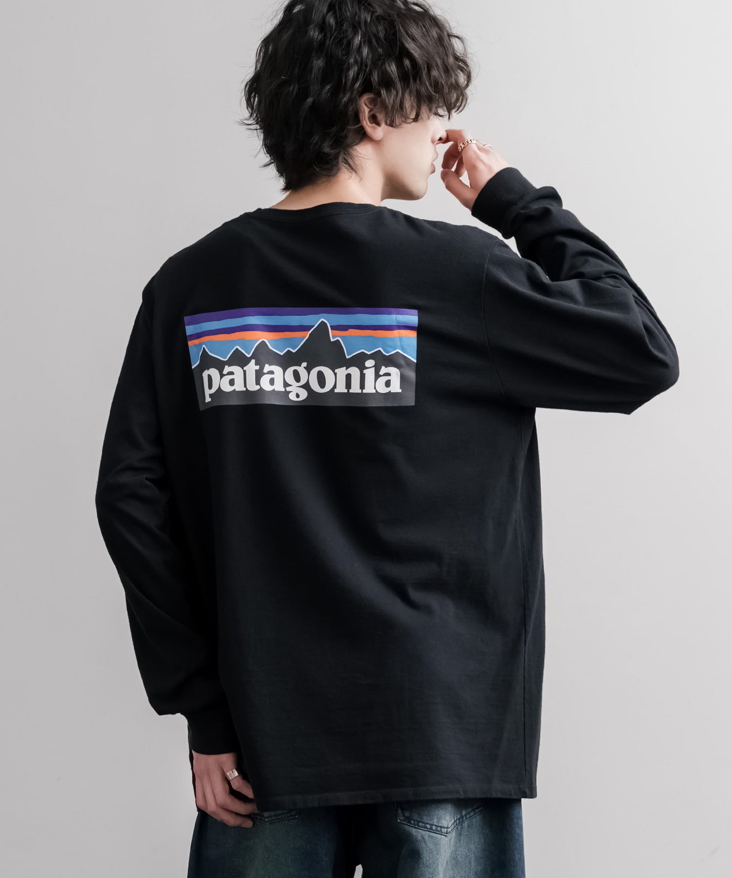 Patagonia パタゴニア M S L S P 6 LOGO RESPONSIBILI TEE ロングスリーブP-6ロゴレスポンシビリティー/バックプリント長袖Tシャツ 16381