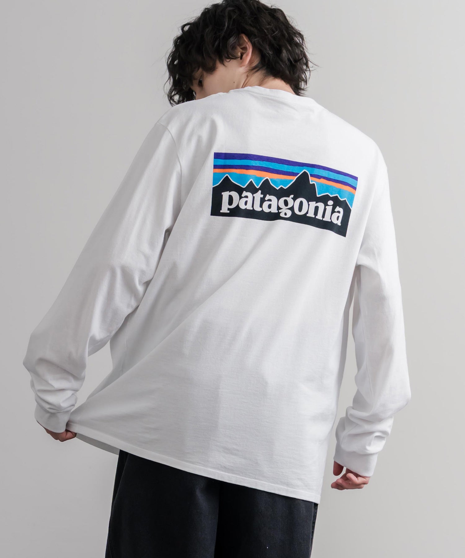 新色追加 Patagonia パタゴニア M S L S P 6 LOGO RESPONSIBILI TEE ロングスリーブP-6ロゴレスポンシビリティー/バックプリント長袖Tシャツ 16381