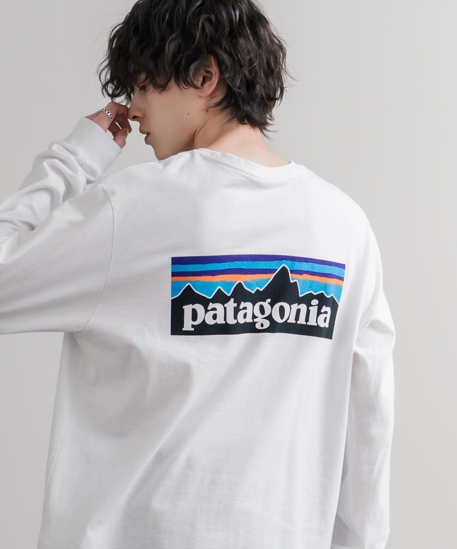 新色追加 Patagonia パタゴニア M S L S P 6 LOGO RESPONSIBILI TEE ロングスリーブP-6ロゴレスポンシビリティー/バックプリント長袖Tシャツ 16381