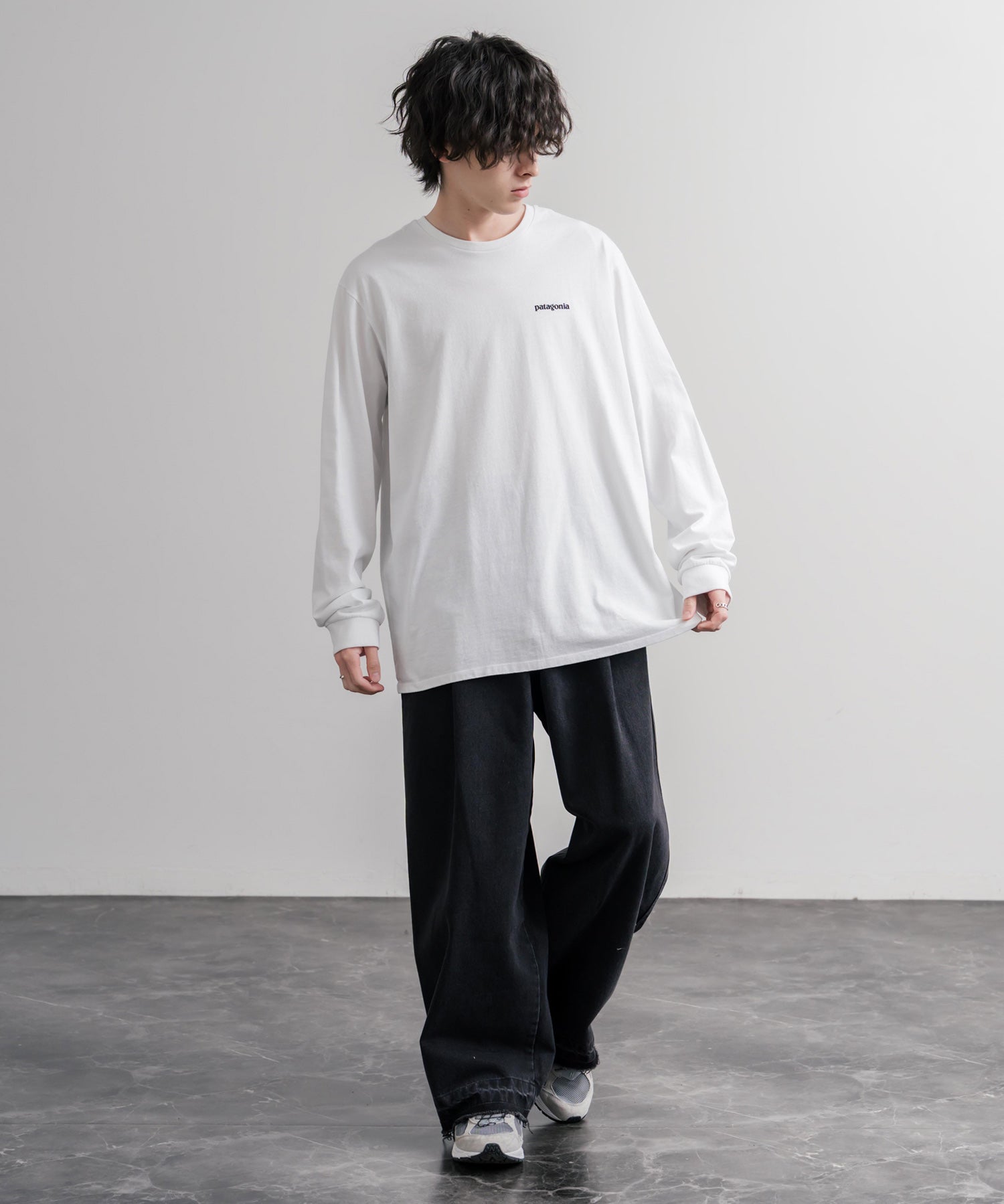 新色追加 Patagonia パタゴニア M S L S P 6 LOGO RESPONSIBILI TEE ロングスリーブP-6ロゴレスポンシビリティー/バックプリント長袖Tシャツ 16381