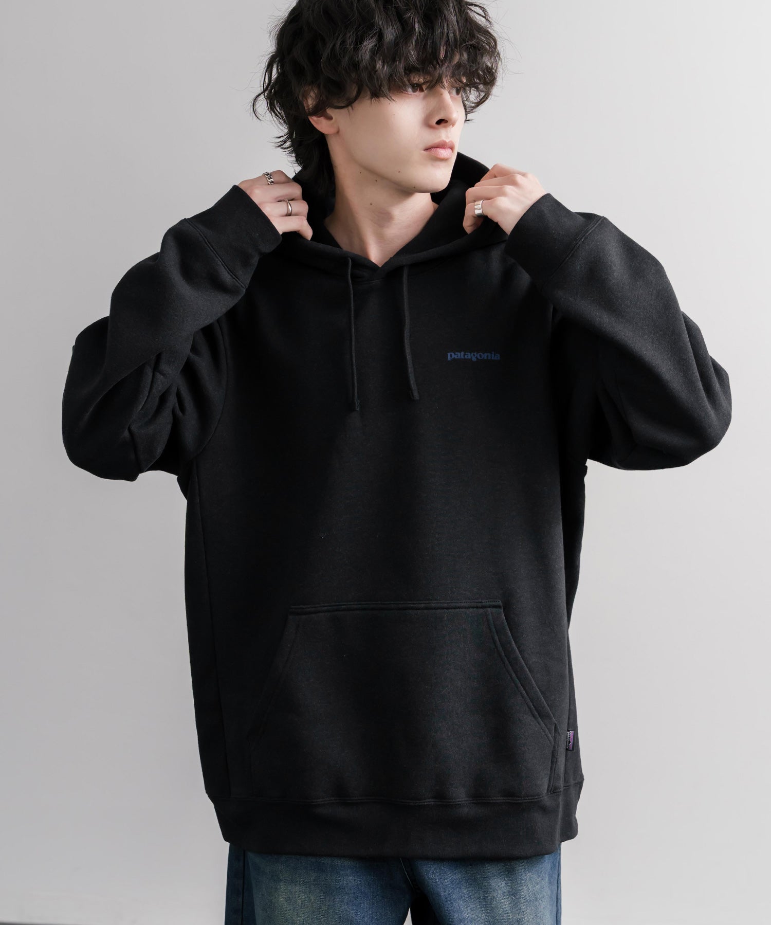 Patagonia パタゴニア BOARDSHORT LOGO UPRISAL HOODY ボードショーツロゴアップライザルフーディ/裏起毛バックグラフィック長袖パーカー 16382